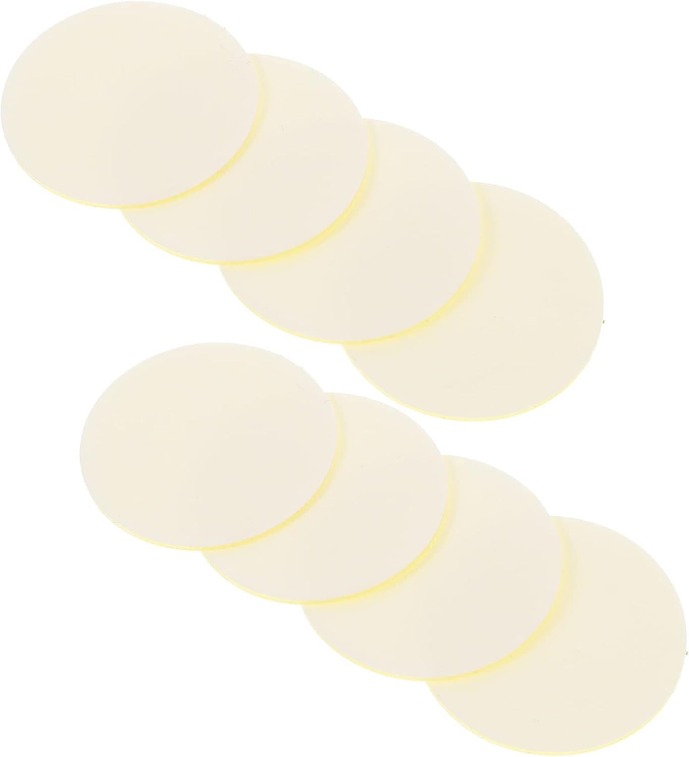 STOBOK 24Pcs Double Sided Adhesive Pads for Little Yellow Base Film round Self Adhesive Double Sided Mounting Sticker Tape image number 4