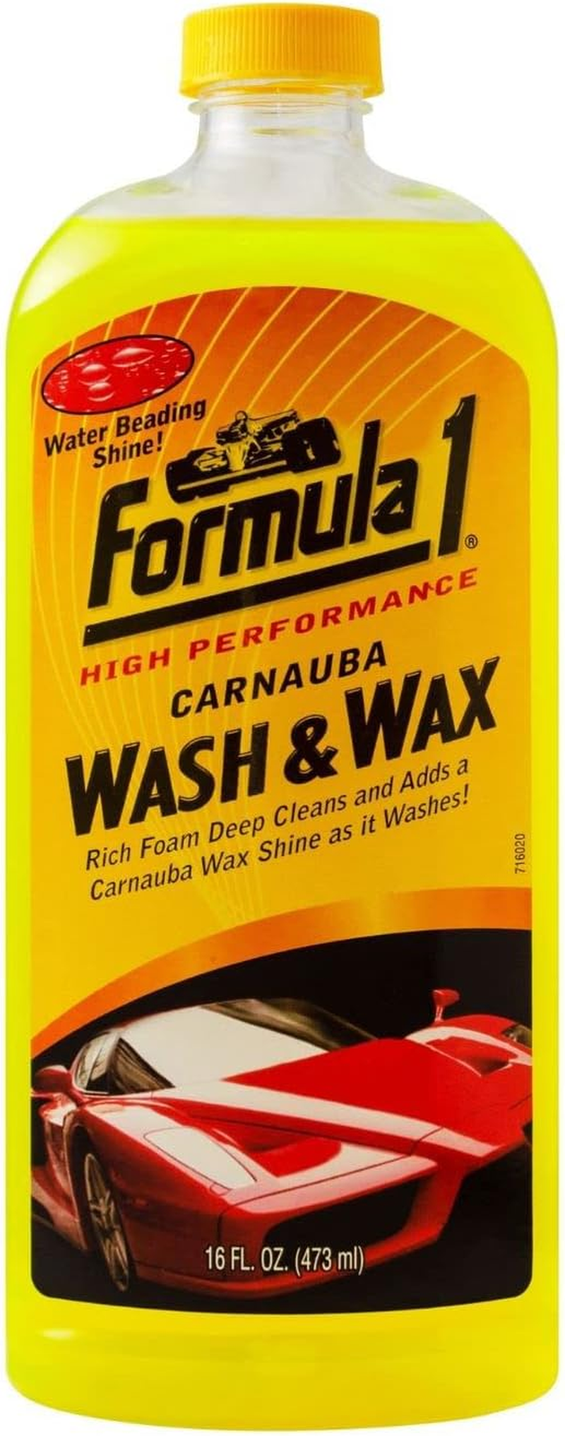 Formula 1 Carnauba Wash Wax, 473 Ml