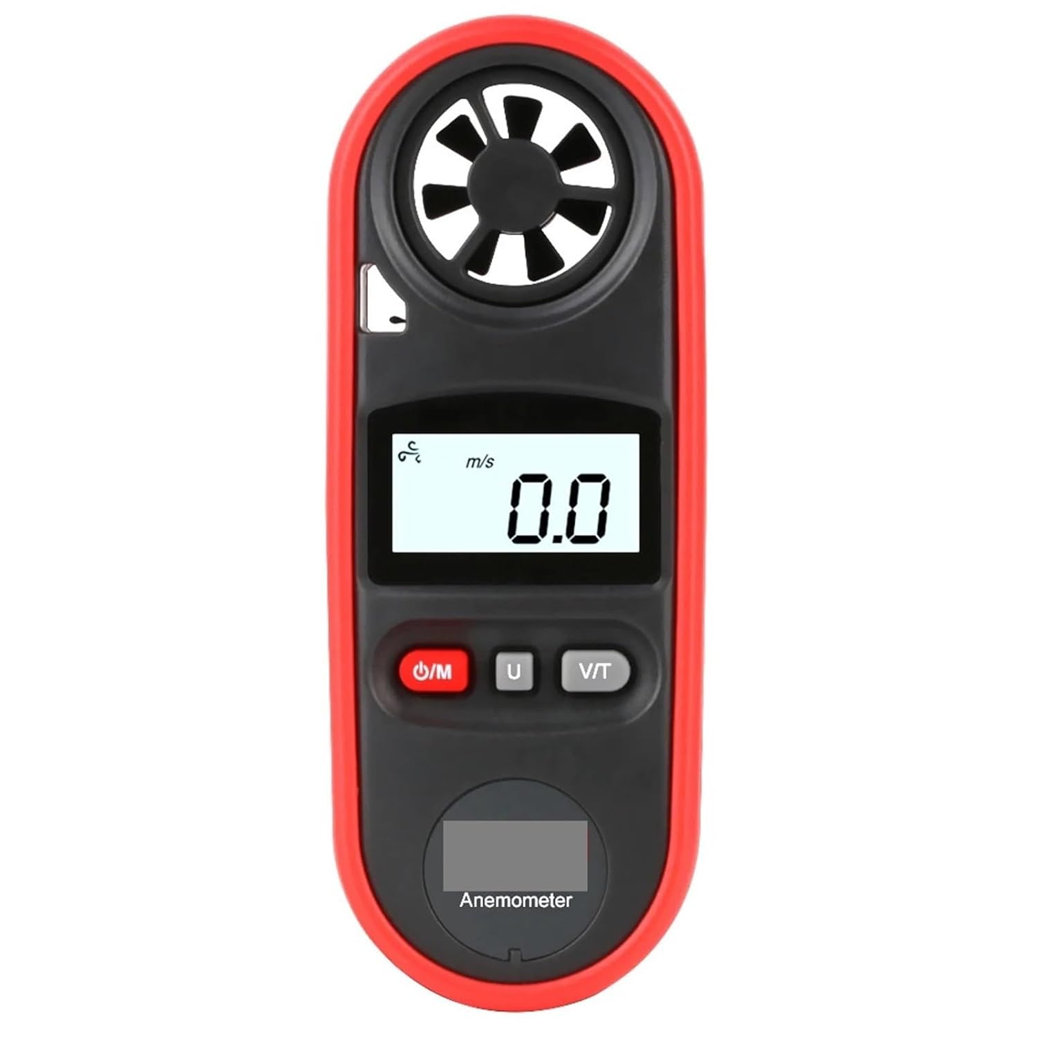 Anemometer, Portable Anemometro, Thermometer, Wind Speed Gau Meter Windmeter, Hand-Held Anemometer image number 3