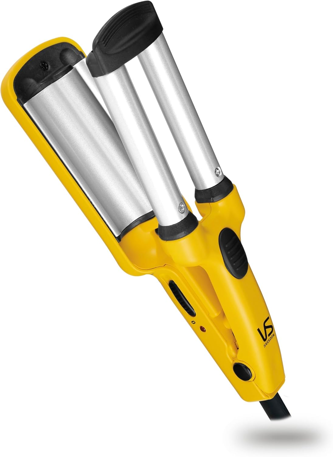 VS Sassoon Petite Style Glam Wave &ndash; Compact Triple Barrel Hair Waver for Mermaid Waves & Texture with 200&deg;C Heat, Smooth Glide Ceramic Barrels, Lightweight, Multi Voltage for Global Travel image number 2