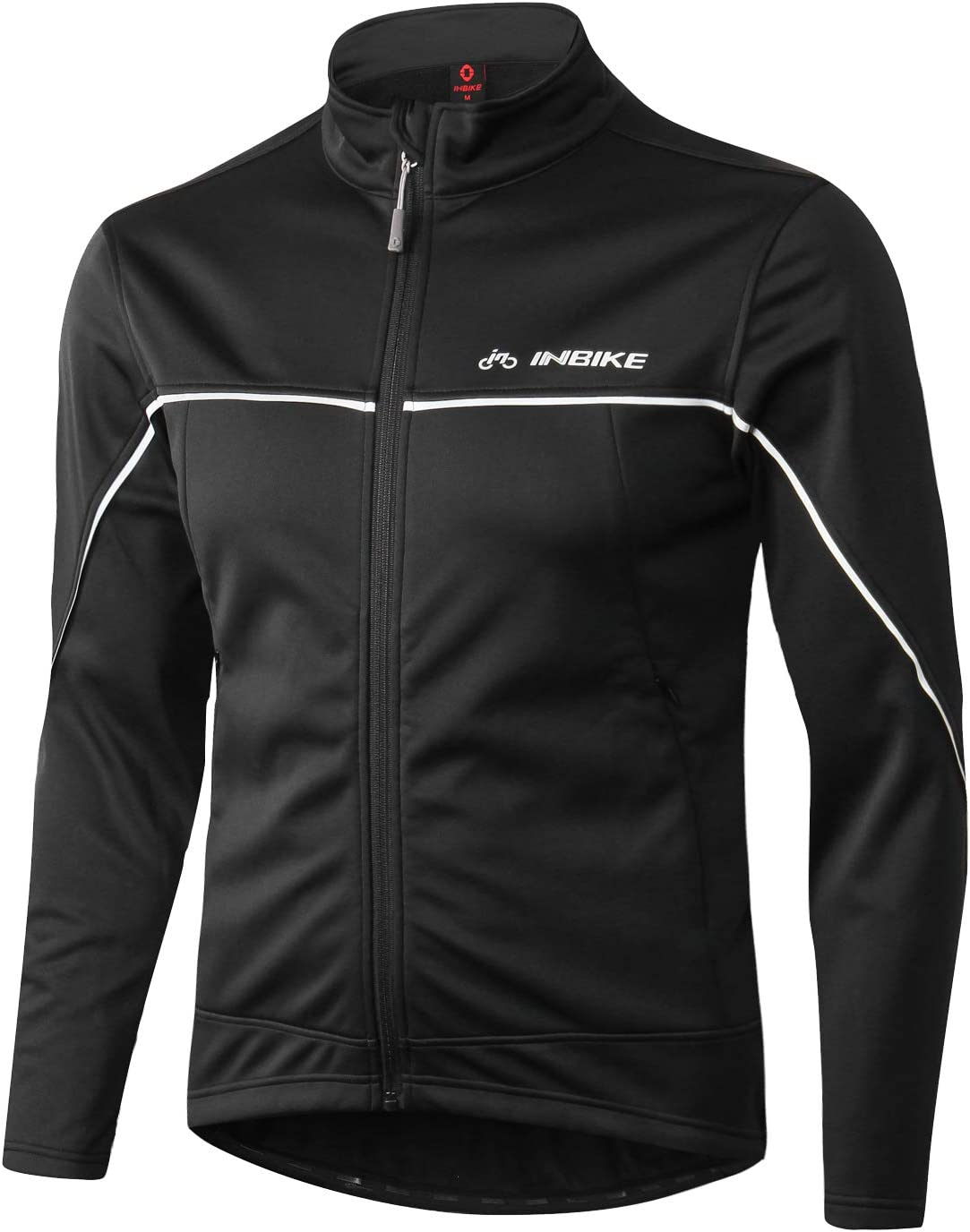 INBIKE Winter Men'S Windproof Thermal Cycling Running Jacket image number 4