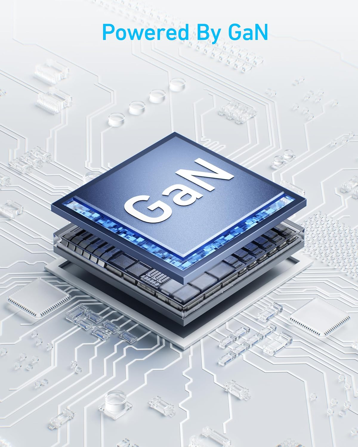 Anker Desktop Charger, Fast Charging USB C Charger, 112W Max 6-Port Charging Station, for Iphone, Ipad, Macbook, Samsung and More (Cable Not Included) image number 1