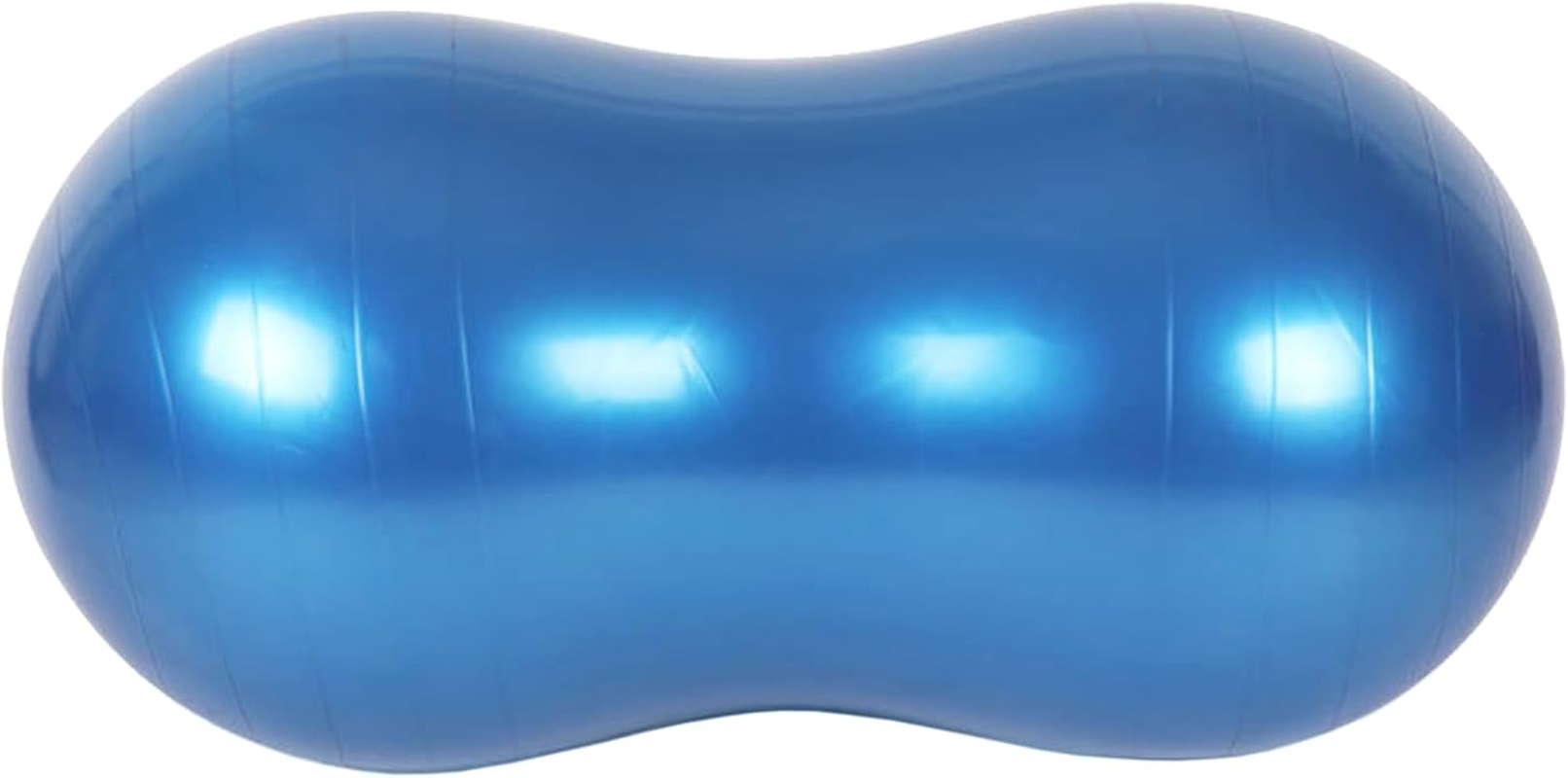 FITNESS MASTER Peanut Yoga Ball Anti-Burst Air Pump Blue 45&times;90 Cm 200Kg Load image number 1