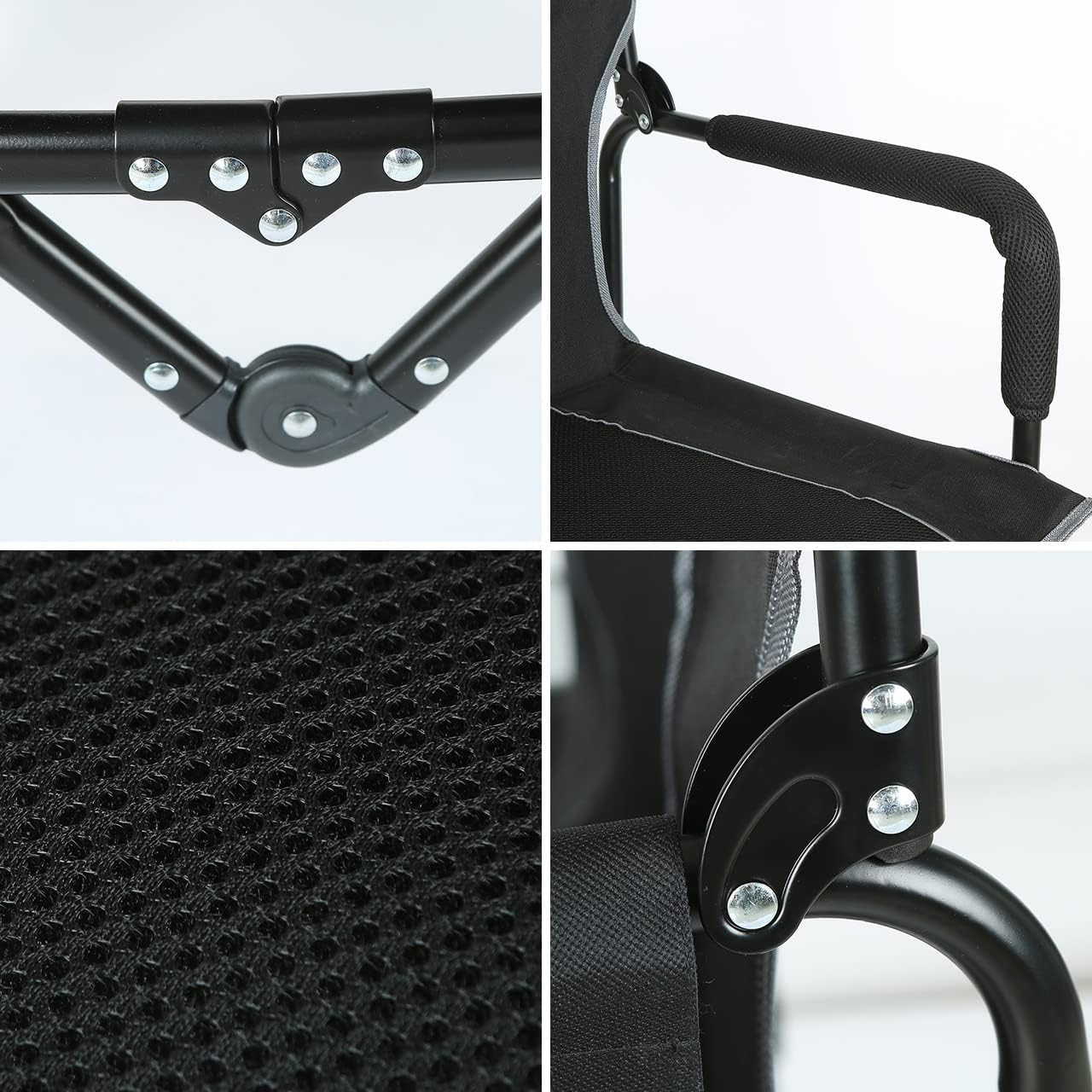 Rock Cloud Camping Chair Portable Folding Hiking Sports Hunting Chair Camp Chair and Side Table for Camp Lawn Hiking Fishing Sports image number 5