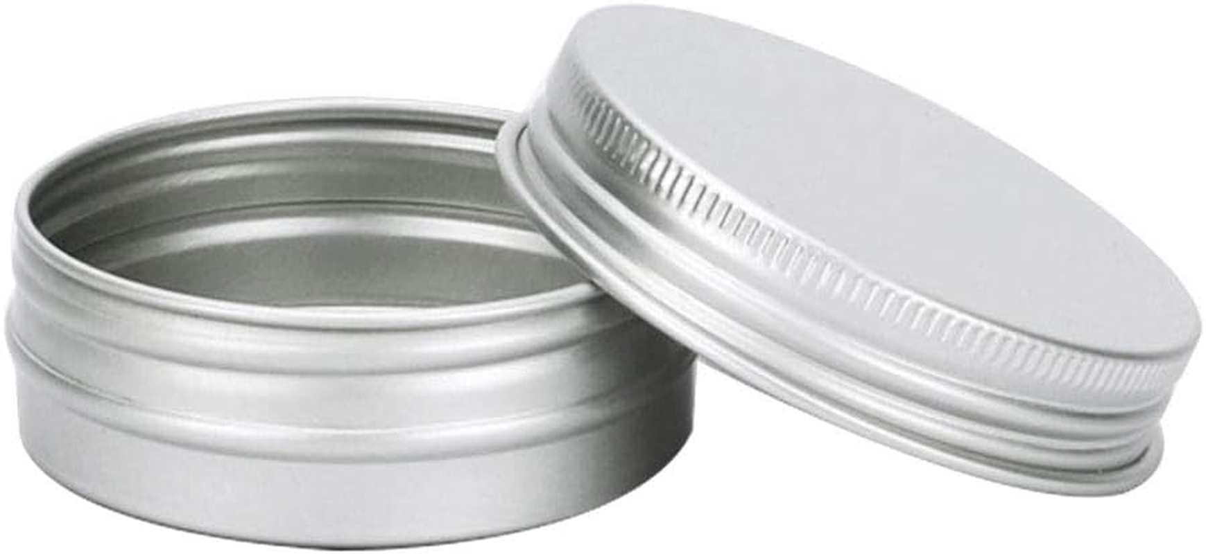 24Pcs Small Containers with Lids: 30Ml Aluminium Specimen Box - Travel Jars for Cosmetic Creams Lotion image number 5