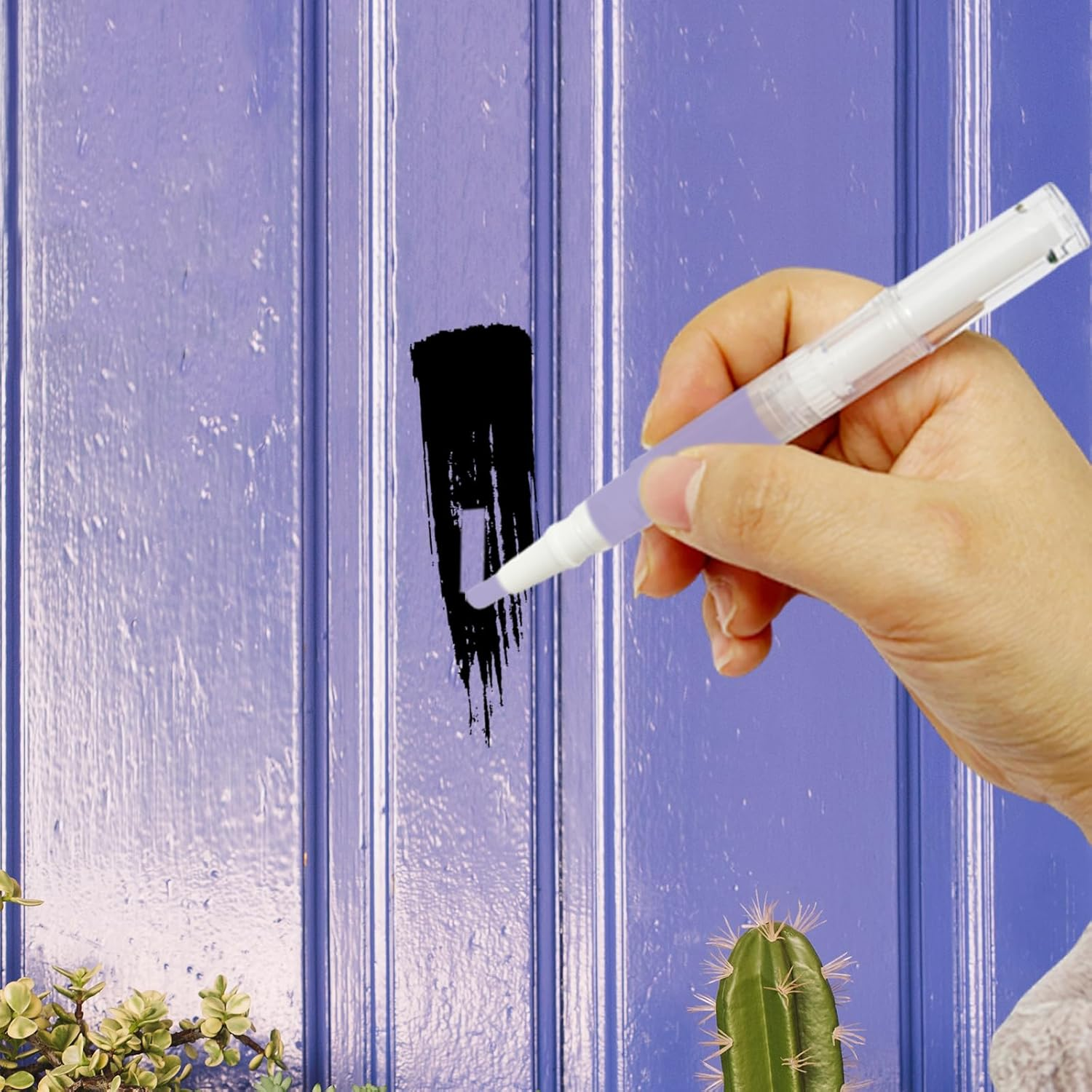 12Pcs Touch up Paint Brushes - Wall & Furniture Repair Pen Set for Drywall, Cabinets, Stains and Scratches Large Capacity Paint Touch for Easy Home Improvement image number 3