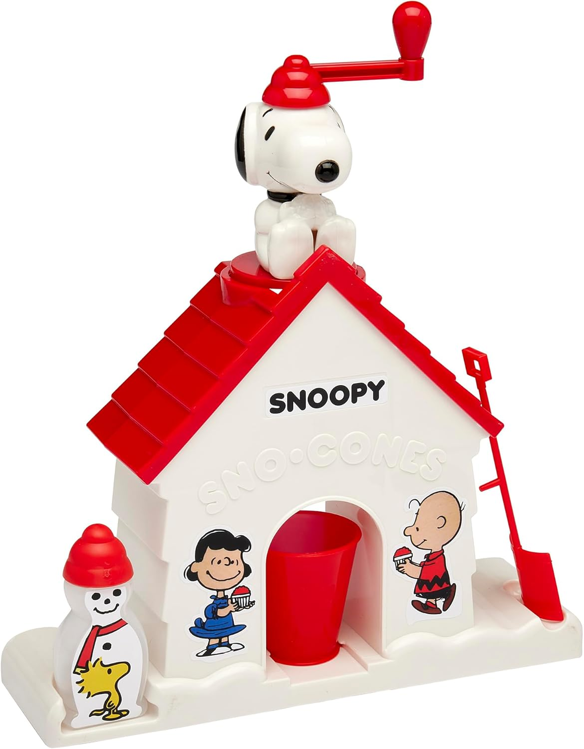 Cra-Z-Art Sno-Cone Machine, Snow Cone Shaved Ice Maker, Snoopy House Shaped, Ages 6+ image number 2
