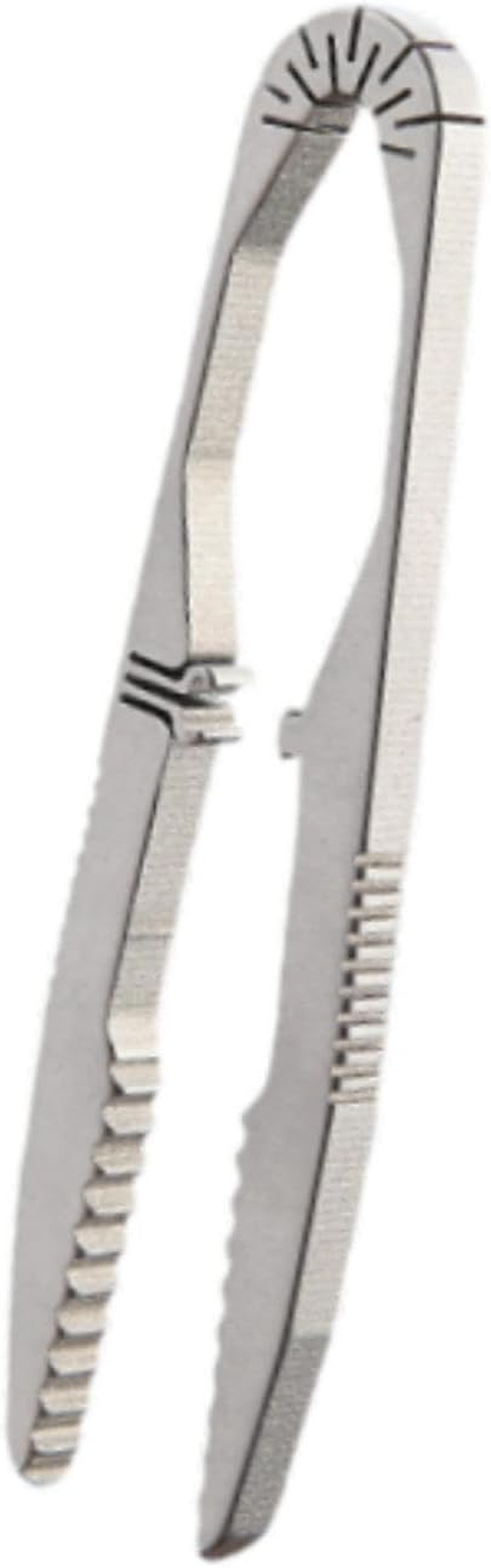 Mini Tweezer Titanium Alloy Lightweight Outdoor Survival Maintenance Tool for Emergencies, Backpacking, Hiking, Crafts image number 2