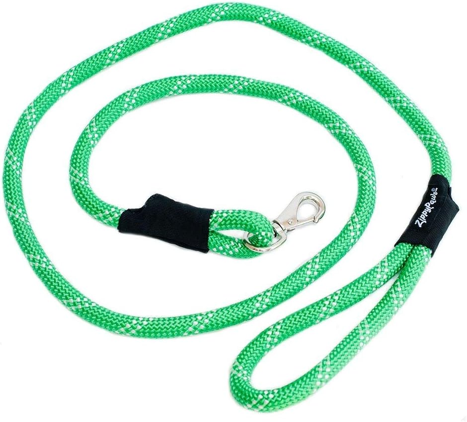 Zippy Paws ZP322 Climbers - Original, Basic Leads, Green, 6' image number 6