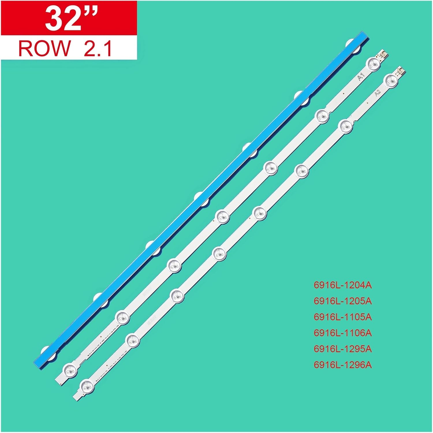 Led Backlight TV for L-G 32 Inch 6916L-1204A A1 6916L-1106A A2 32LN5100 32LN520B 32LN545B 32LN5180 Led Backlight Bar image number 3