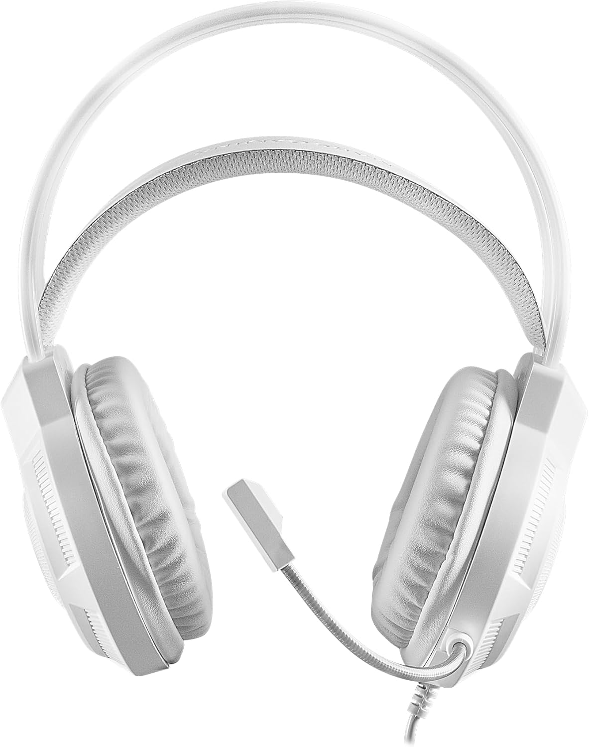 MARSGAMING MH124 FRGB Rainbow Gaming Headphones Ergonomic Design Flexible Microphone Volume Control Gaming Headset Windows Linux Mac PS4 PS5 Xbox One Xbox Series X|S Switch White image number 3