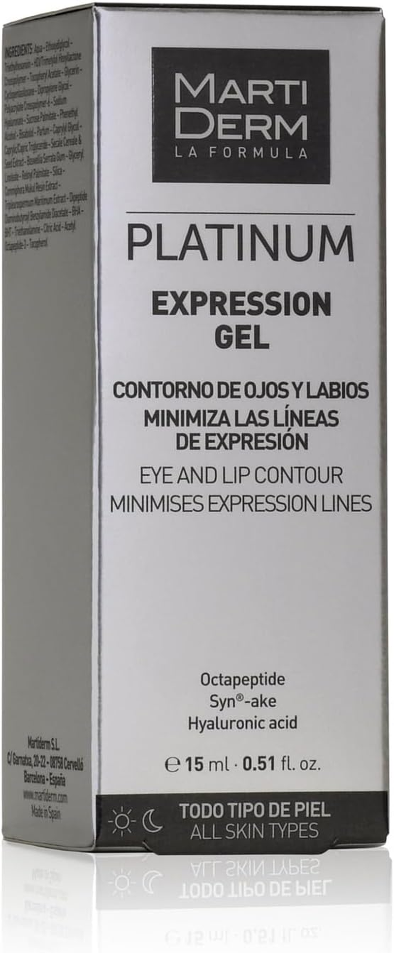 Martiderm Expression Eye Contour and Lip Care 15Ml image number 2