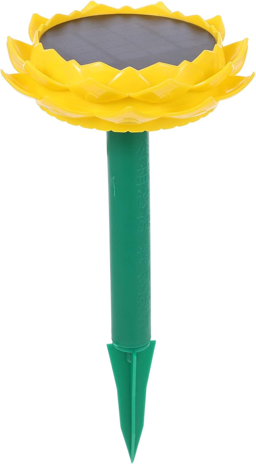 Homoyoyo Solar Speaker Lotus Shape Outdoor Music Speaker for Garden Patio Design