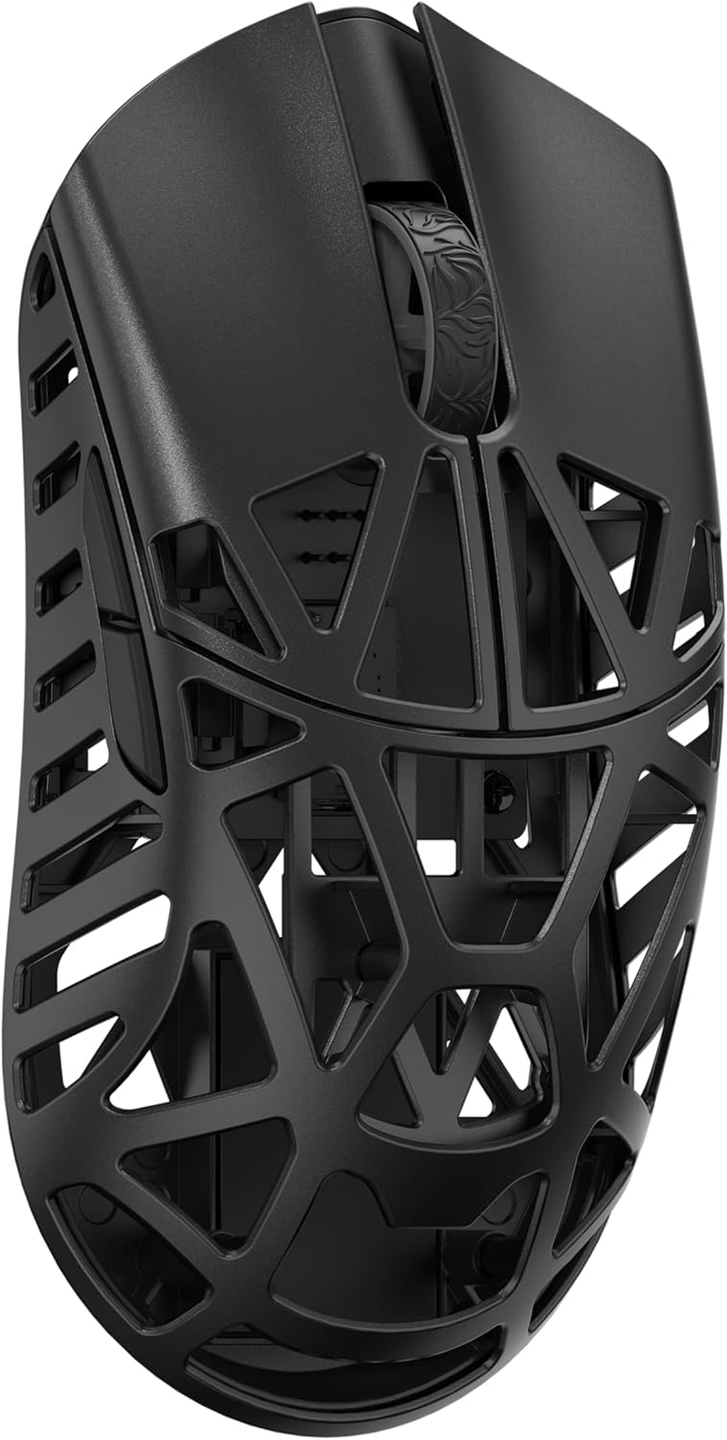 WLMOUSE Beast X Mini Pro Ultra-Light 34G Magnesium Gaming Mouse, PAW3950 HS Sensor, 8K Polling Rate, 30000 DPI,OM & TTC Switches, Customizable Side Panels.(Silver(Om Switch-Side Slits)) image number 2