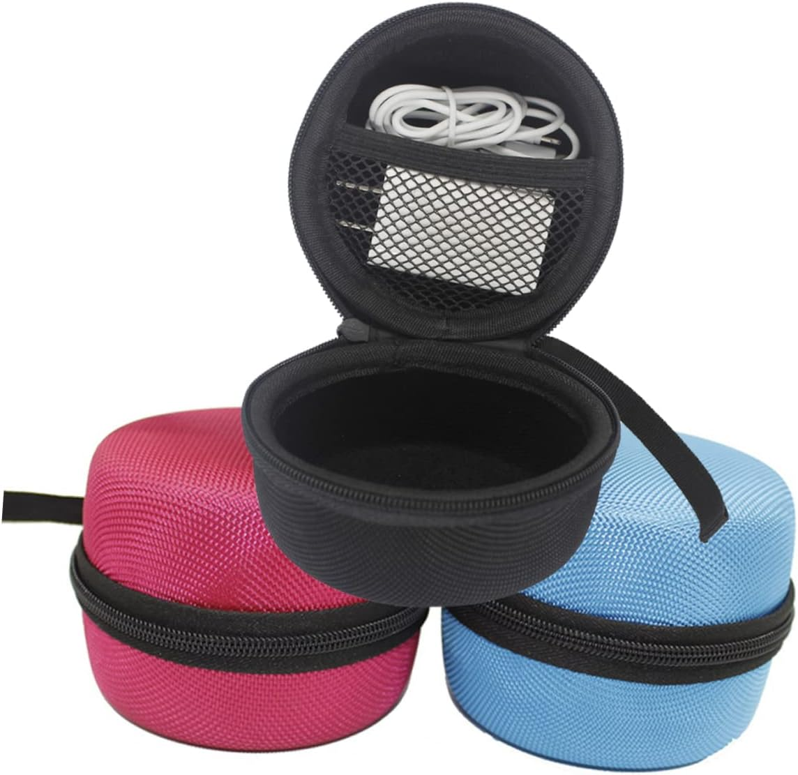 Angoily Portable Speaker Storage Bag for Outdoor Camping Red Hook for Travel and Party Use Random Color