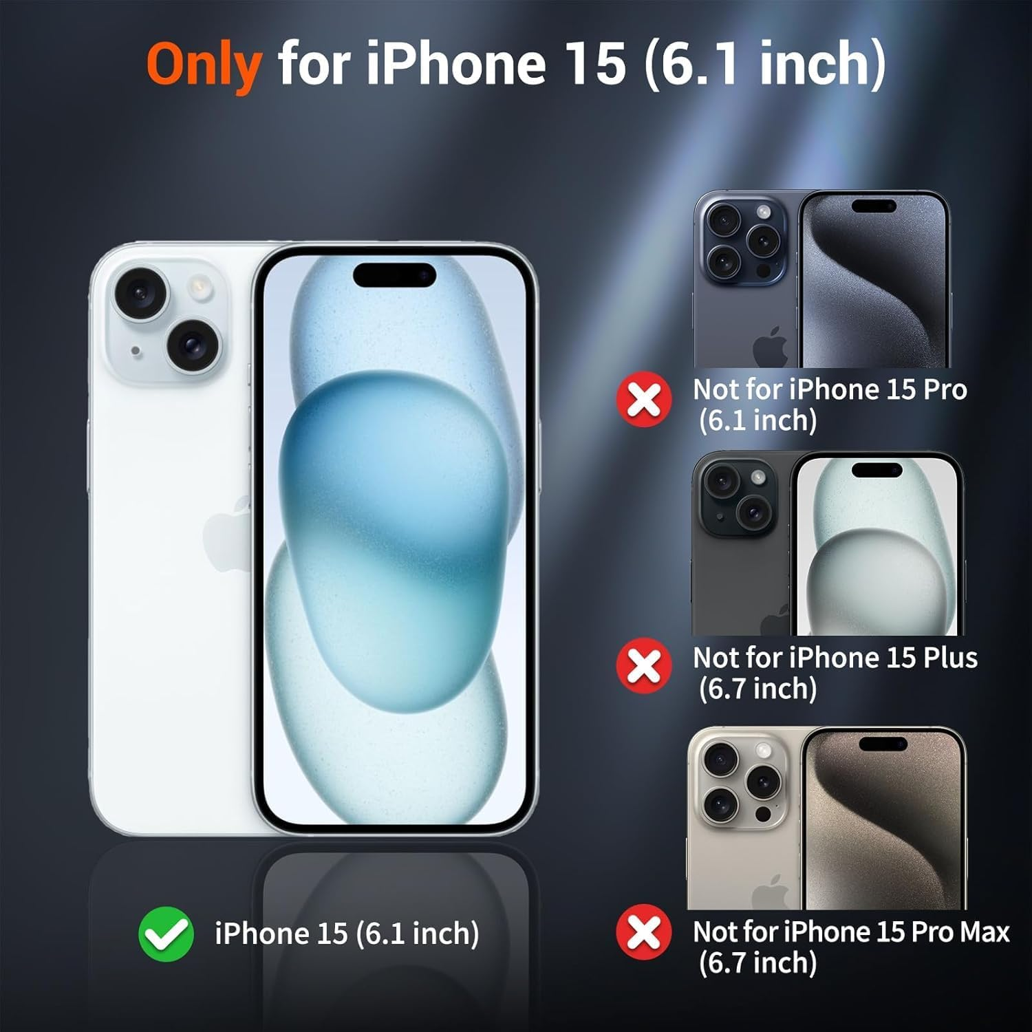 Glitter for Iphone 15 Case, Cute Bling Phone Case Iphone 15 6.1" [Compatible with Magsafe] Luxury Sparkle Shockproof Slim Full Body Protective Phone Cases Covers for Women and Girls, Pink image number 3