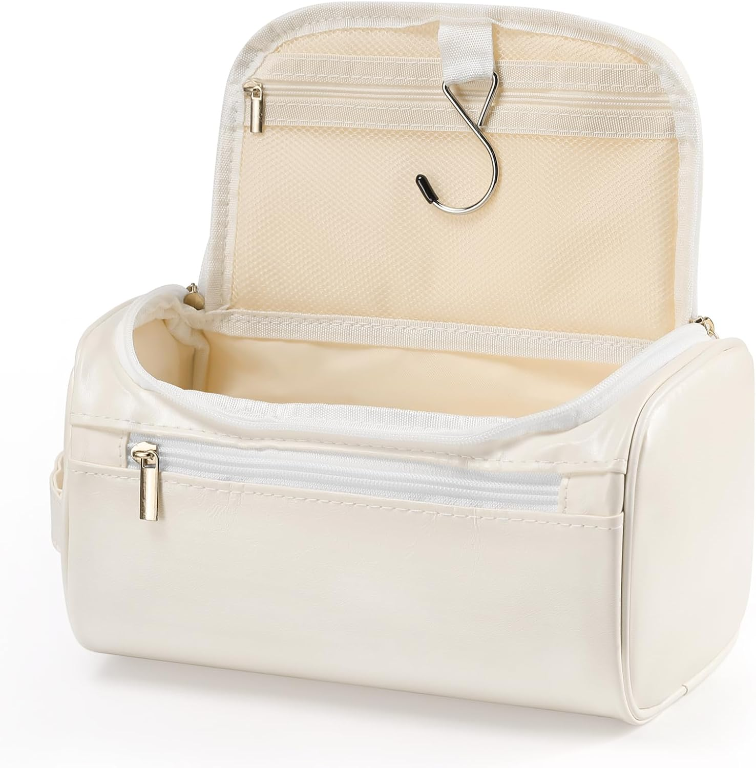 Etercycle Men'S Toiletry Bag for Hanging Toilet Bag Foldable Waterproof Travel Cosmetic Bag for Men and Women - Black image number 5