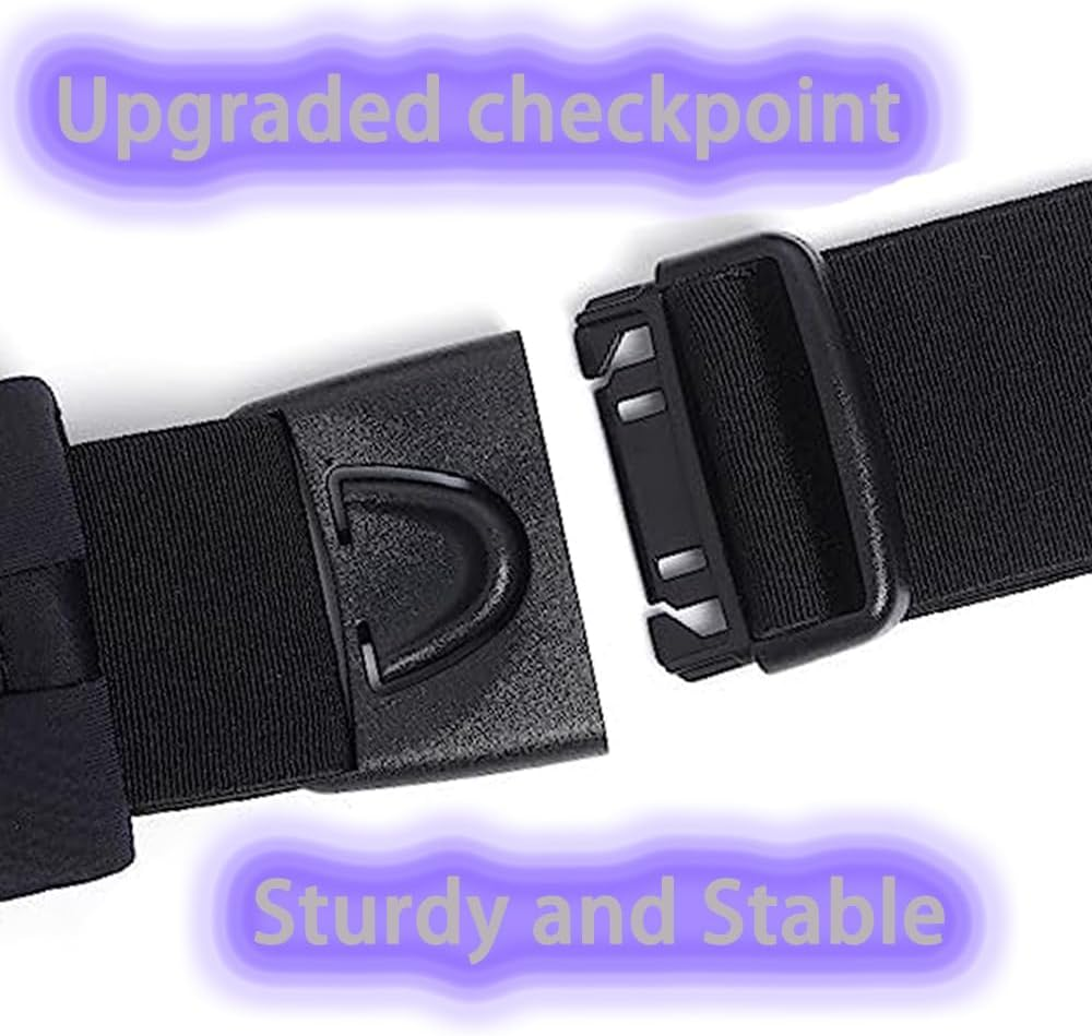 Slim Running Belt Fanny Pack, Adjustable Reflective Phone Holder Runners Waist Pouch Belt for Workout, Money Belt Running Gift Gear Accessories image number 4