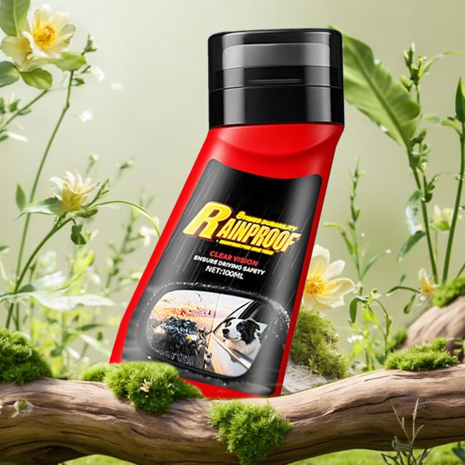 Oil Film Cleaning Brush - Automotive Exterior Cleaner - Window Anti-Fog Rainproof Windshield Glass Cleaner for Car Detailing Long Road Trips Rainy Driving Morning Sedan image number 1