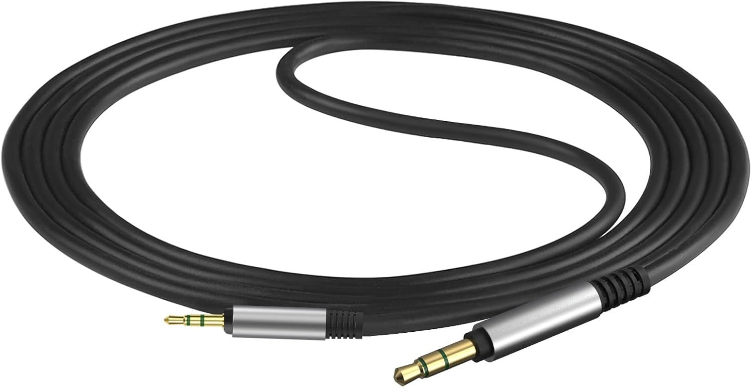 Geekria Audio Cable Compatible with JBL Tune 770NC 760NC 750BTNC 720BT 710BT 700BT 660NC, Live 500BT Headphones Cable, 2.5Mm to 3.5Mm Replacement Stereo Cord (5.6 Ft/1.7 M) image number 4