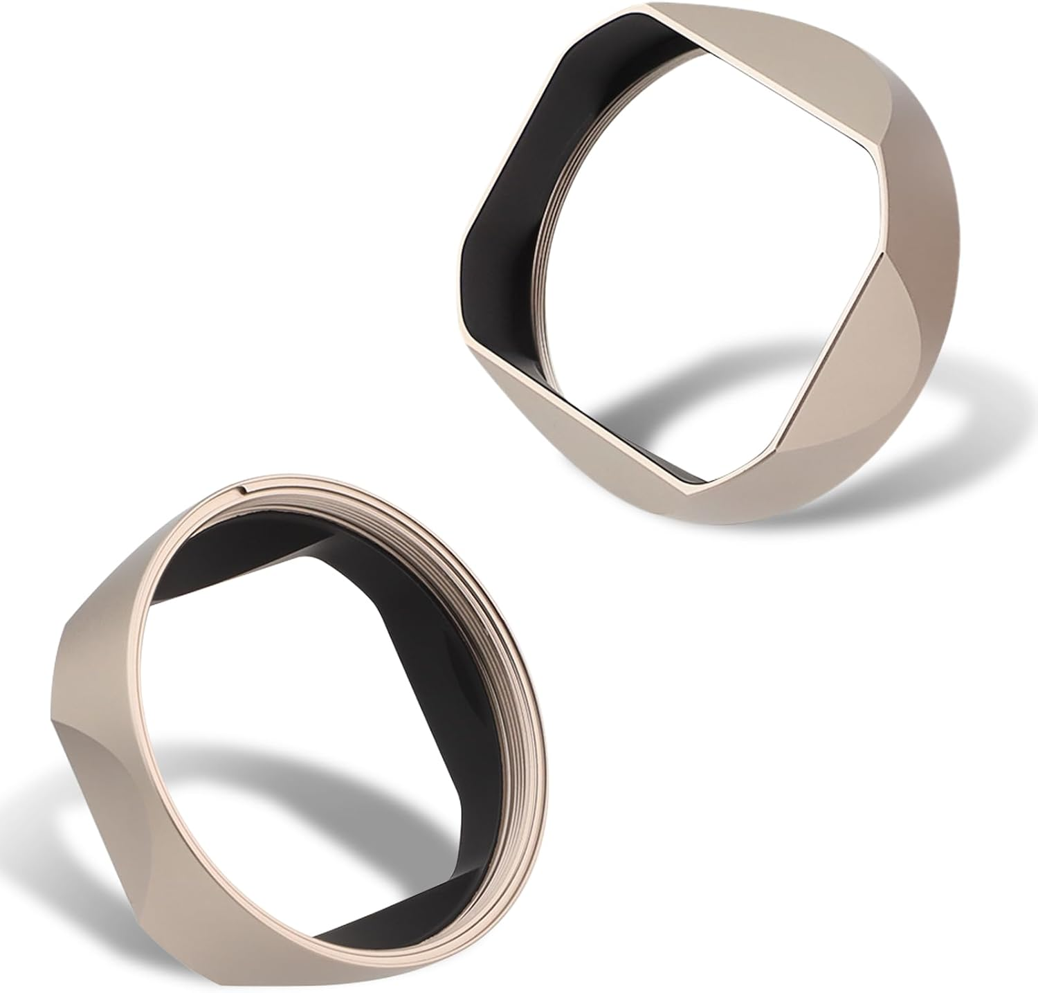 Haoge Metal Square Lens Hoods for Leica Q3 Q3-43 Digital Camera Accessories LH-LQ343AC Antique-Copper