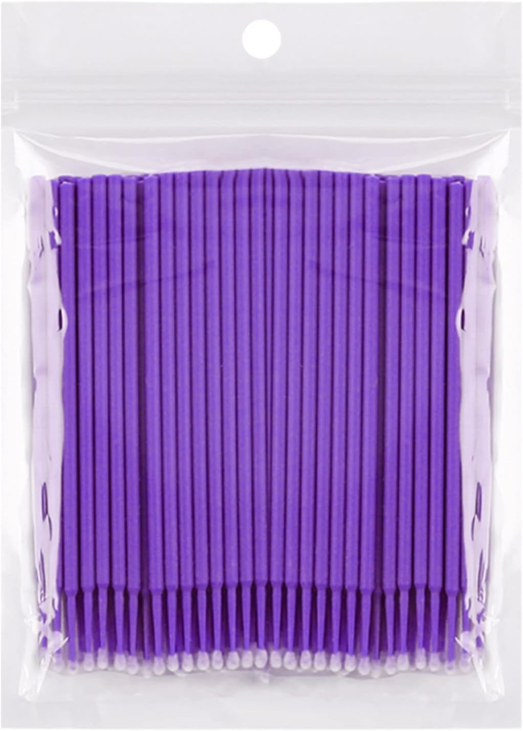 Tbestmax 500 Pcs Micro Applicator Brush, Micro Swabs, Disposable Eye Lashes Mascara Wands for Eyelash Extension - 5 Colors image number 4