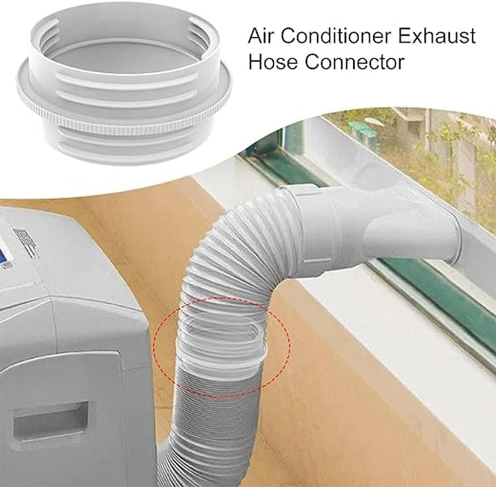 Portable AC Exhaust Hose Connector, 15 Cm Length, Air Conditioner Hose Coupler image number 6