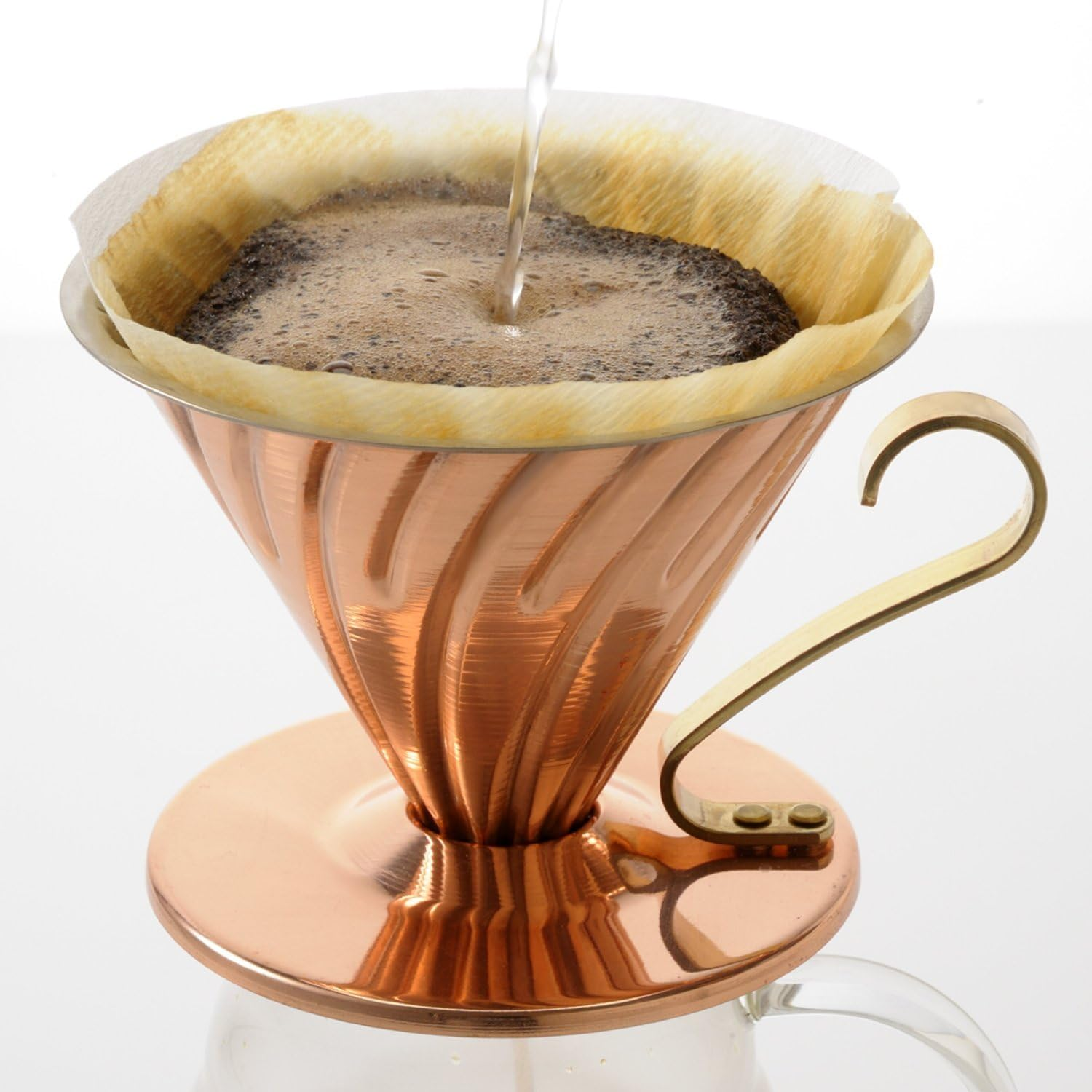 Hario VDPC-02CP Copper Coffee Dripper, Copper