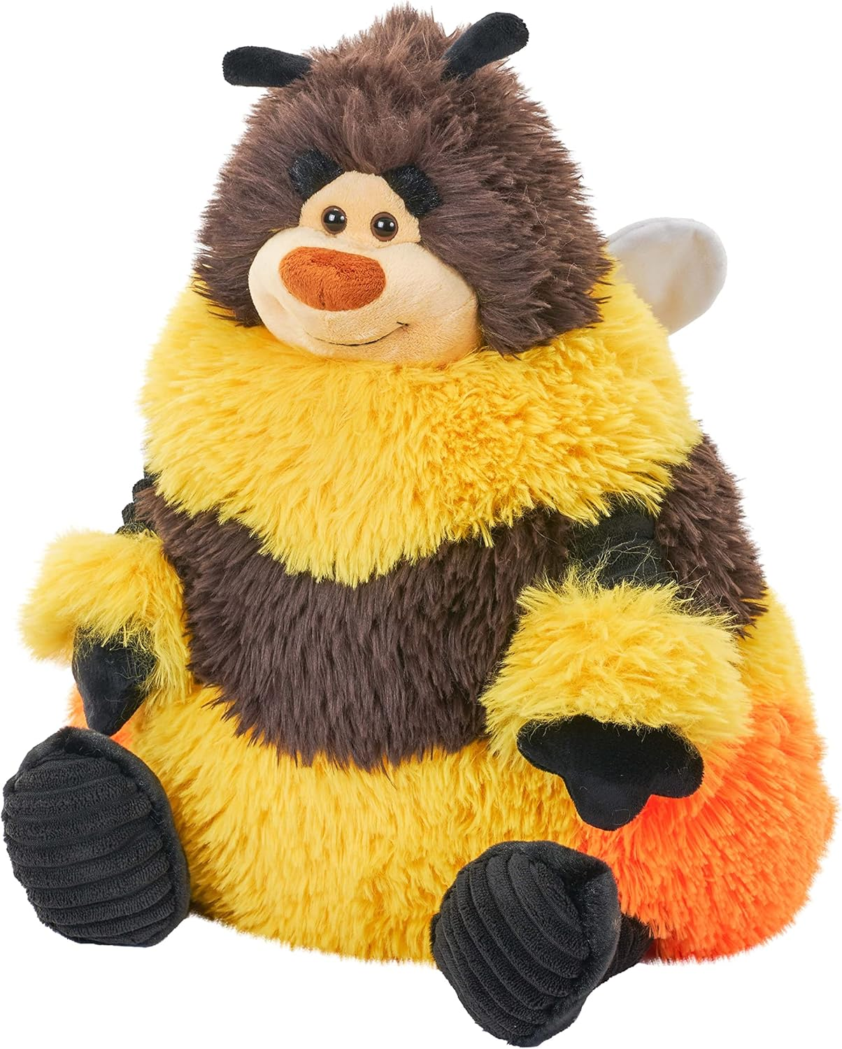 Wild Republic Snuggleluvs, Bee, Stuffed Animal, 15 Inches, Kids, Plush Toy, Fill Is Spun Recycled Water Bottles