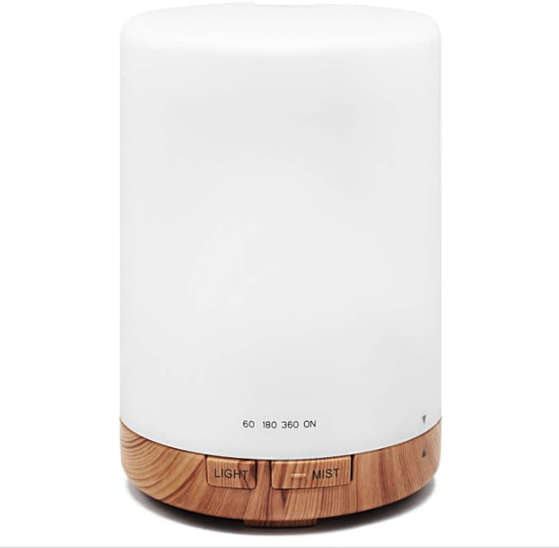 Essential Oil Diffusr, Air Humidifier, Household Fragrance Machine,Quiet Premium Aromatherapy Humidifier, Natural Home Fragrance Aroma Diffuser,7 Colors Light for Bedroom ﻿