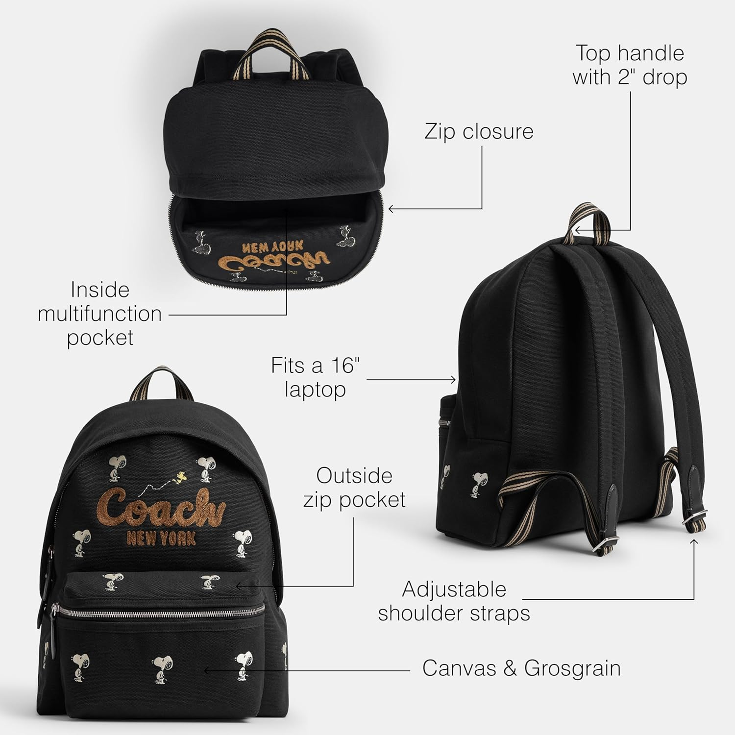 Coach Women'S Cargo Backpack image number 2