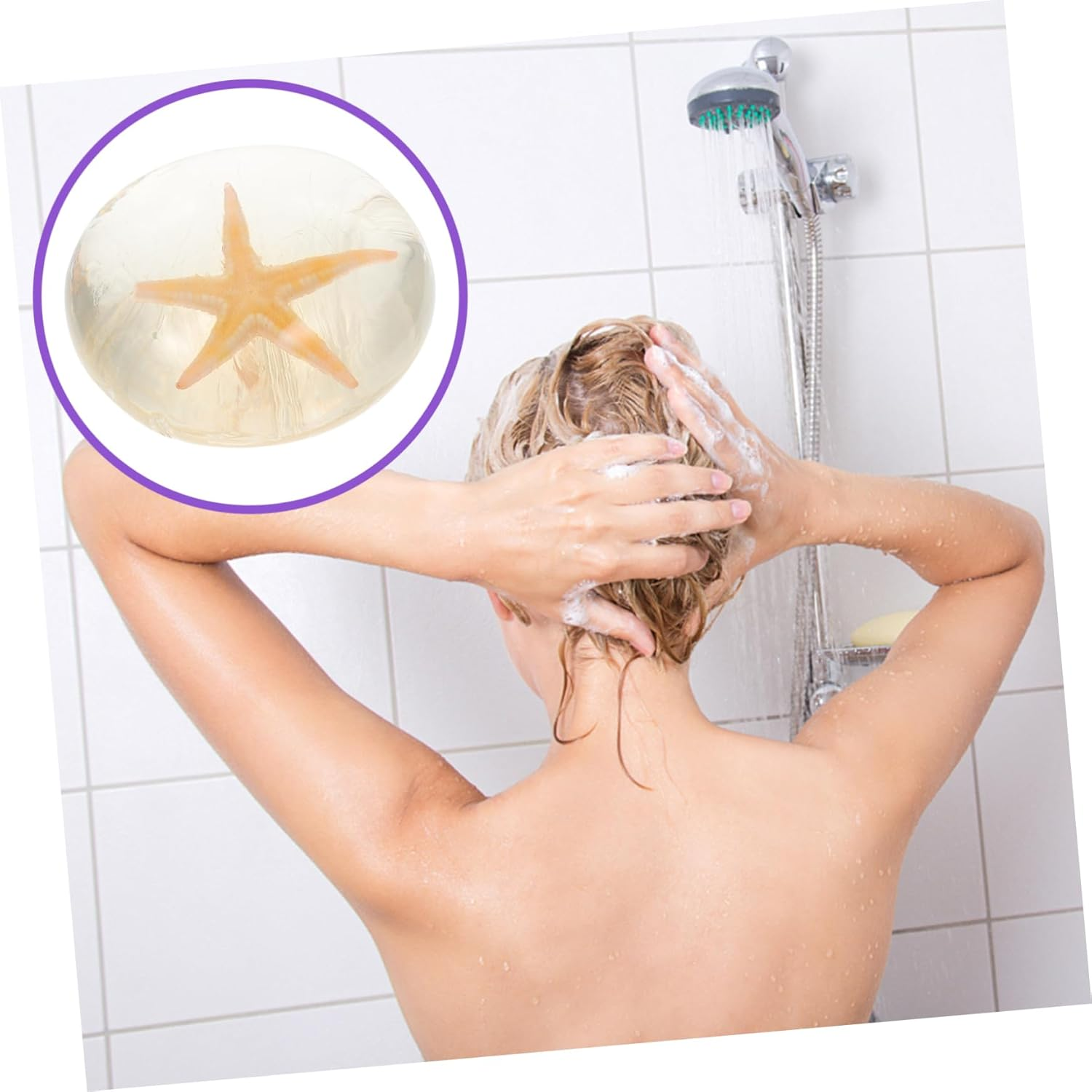 FOMIYES 1Pc Acid Soap Soap for Oily and Combination Skin Moisturizing Formula for Daily Use Safe Household Face Wash image number 3