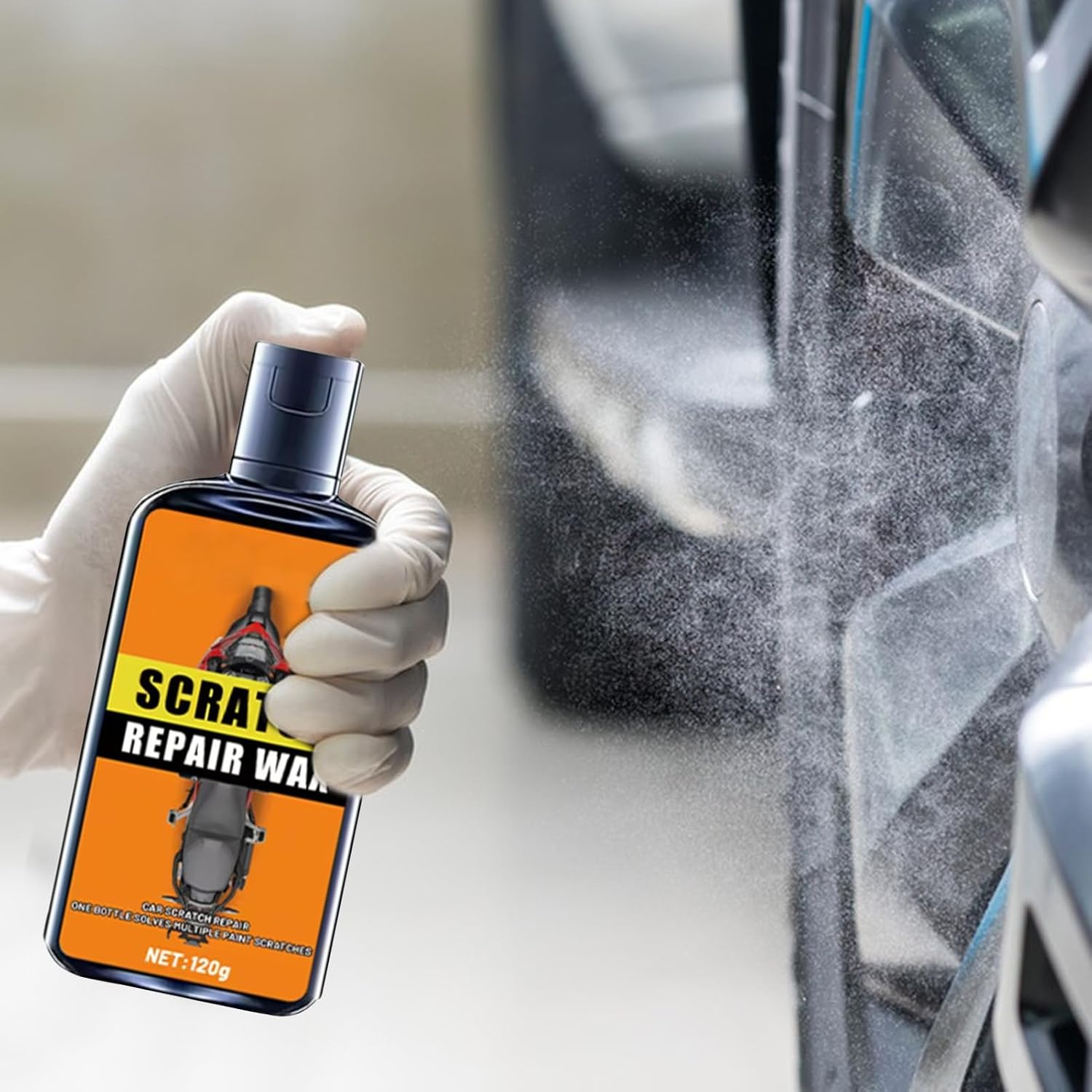 Gupcaqosjw Polish Cream,Cream Protection for Maintenance | Metal Polish for Wheels - for Car Vehicle Automotive Outdoor Home Seasonal image number 6