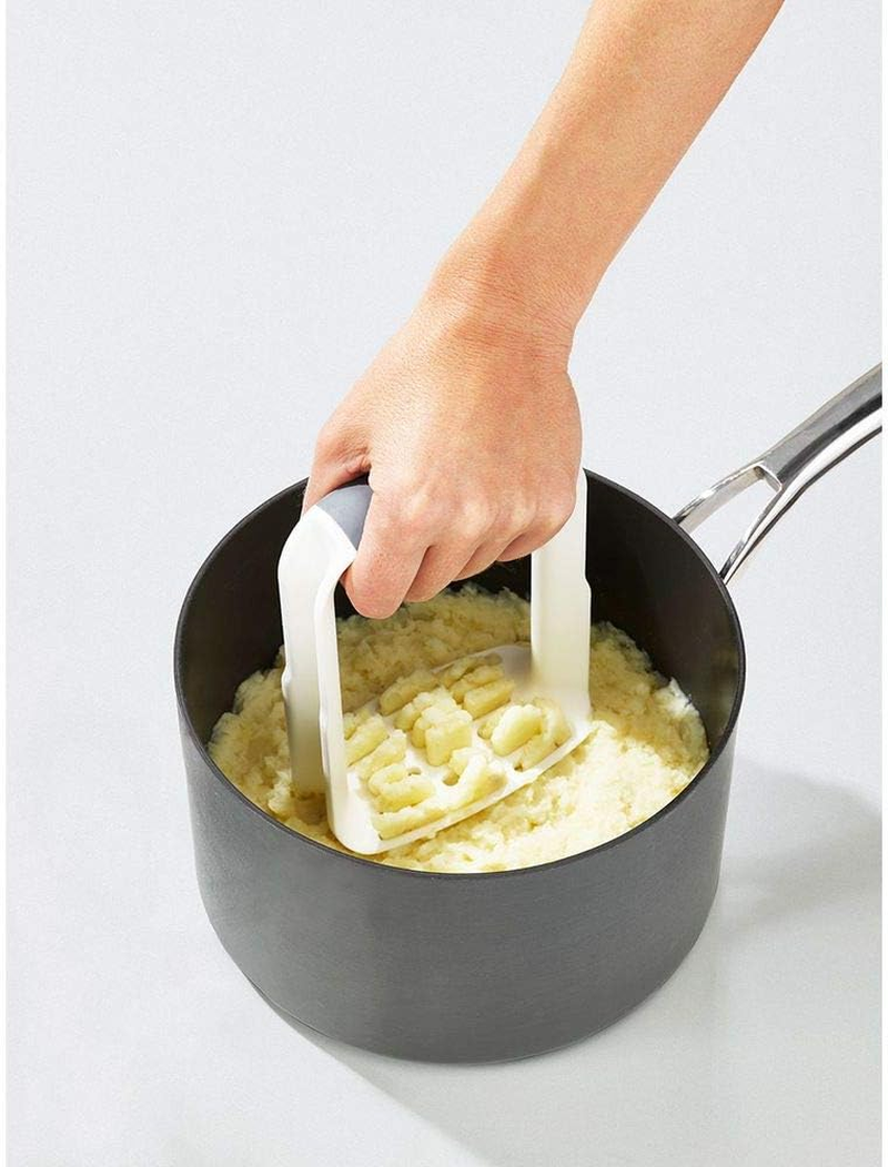 Joseph Joseph Easy-Mash Ergonomic Potato Masher - White
