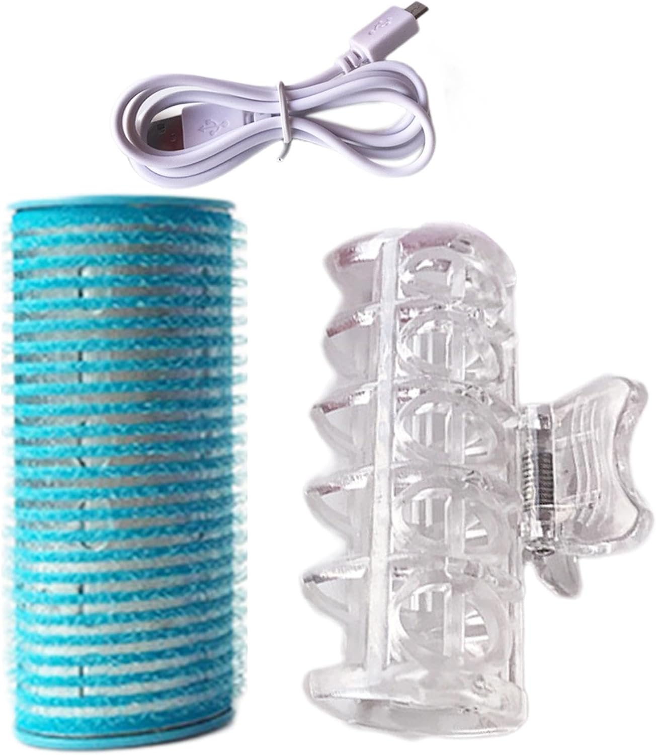 Hot Rollers, Self-Adhesive Hair Rollers, USB Heated Curlers, Self-Adhesive, Portable Curlers, Styling Tools for Curlers, Easily Achieve Flawless For image number 6