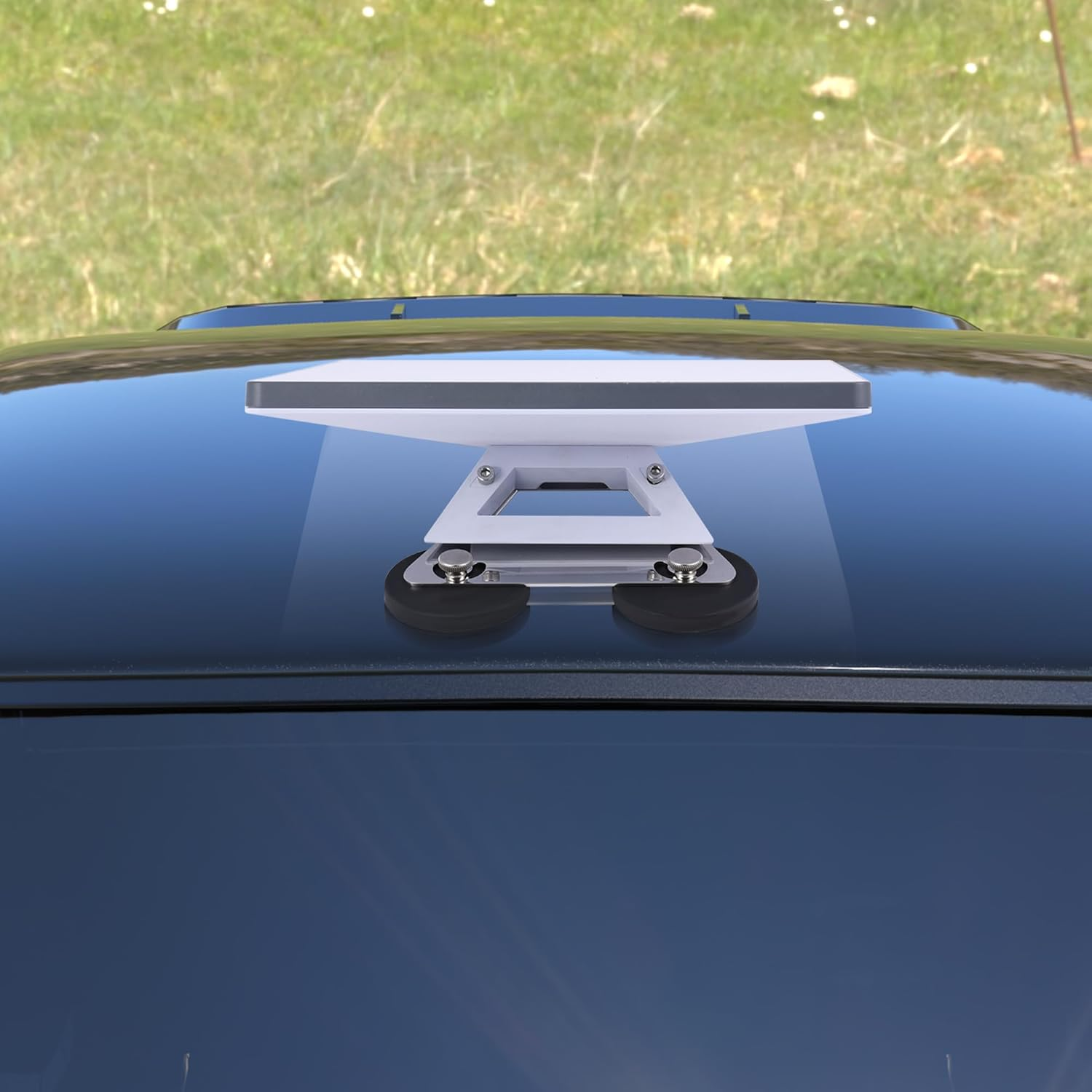 Starlink Mini Strong Magnet Mount Kit, Starlink V4 Roof Mount Magnetic Base. Internet Satellite Kit for RV Campervan Travel Van Mount Iron Roof Mount, 50 Lbs per round Magnet Pull (Magnet Mount Short) image number 1