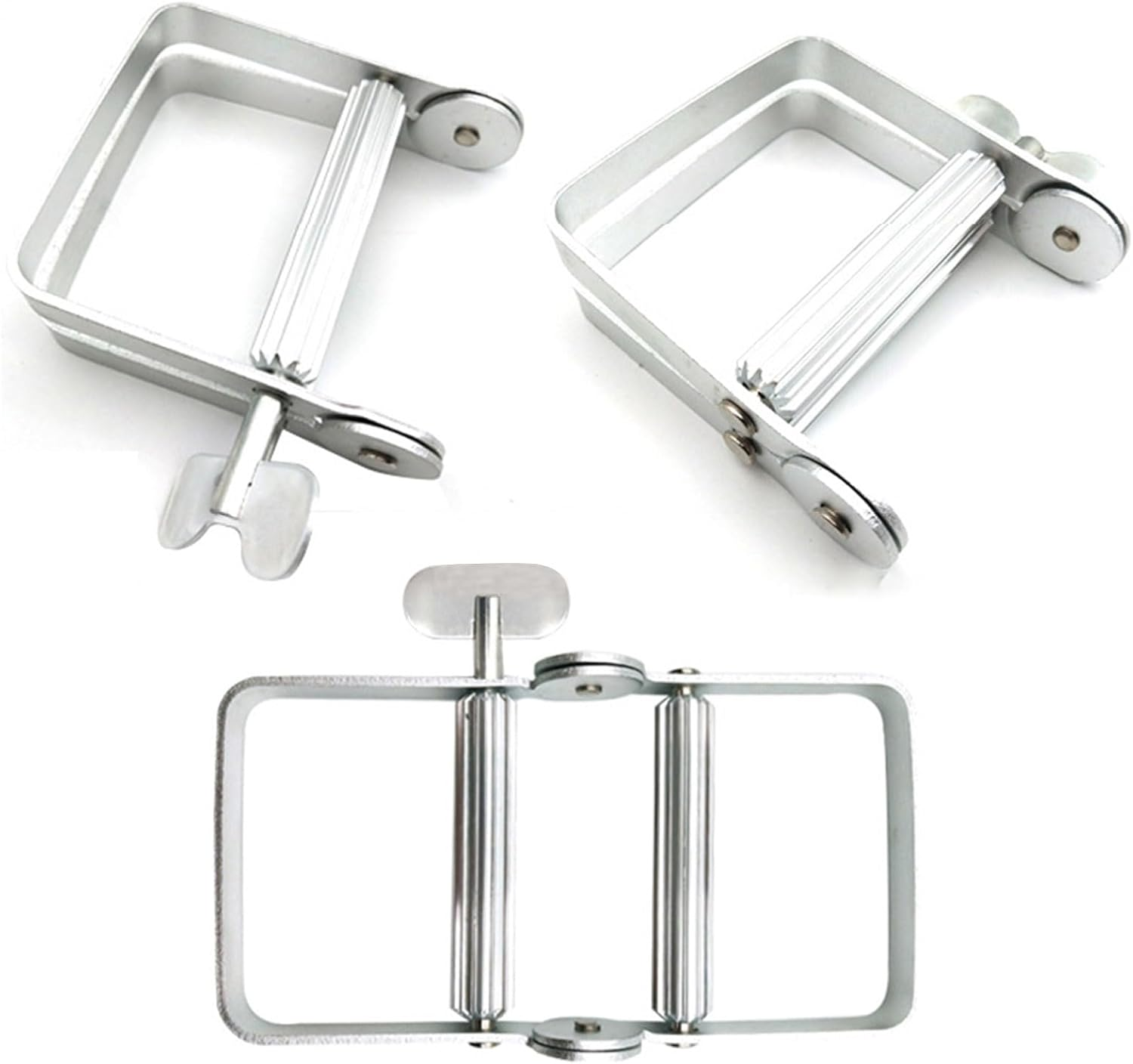 Toothpaste Tube Squeezer Dispenser for Efficient Toothpaste Paint and Cream Tube Rolling up Tool Durable Plastic Squeezer for Bathroom Kitchen Salon Studio 2Pcs image number 1