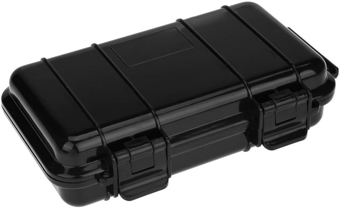 Waterproof Box, Outdoor Waterproof Shockproof Sealed Box Case Dry Storage Box Container (B) image number 1