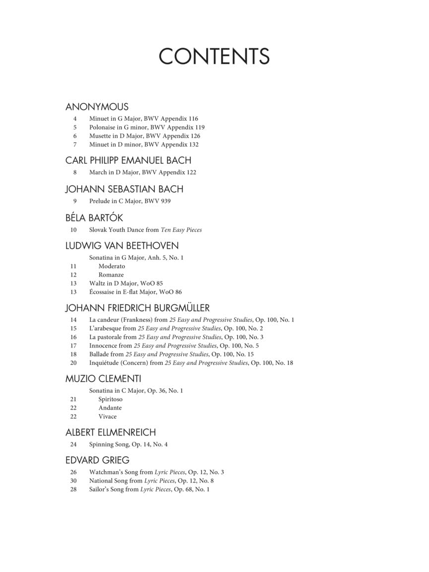 Selected Piano Masterpieces - Early Intermediate Level: Schirmer'S Library of Musical Classics Volume 2128