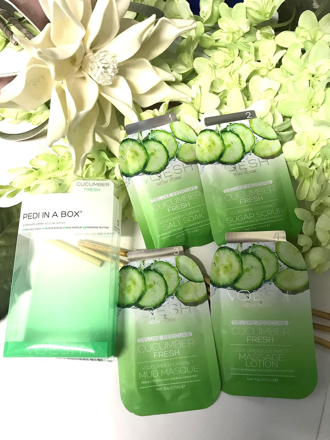Pedi-In-A-Box Cucumber Fresh - Voesh image number 4