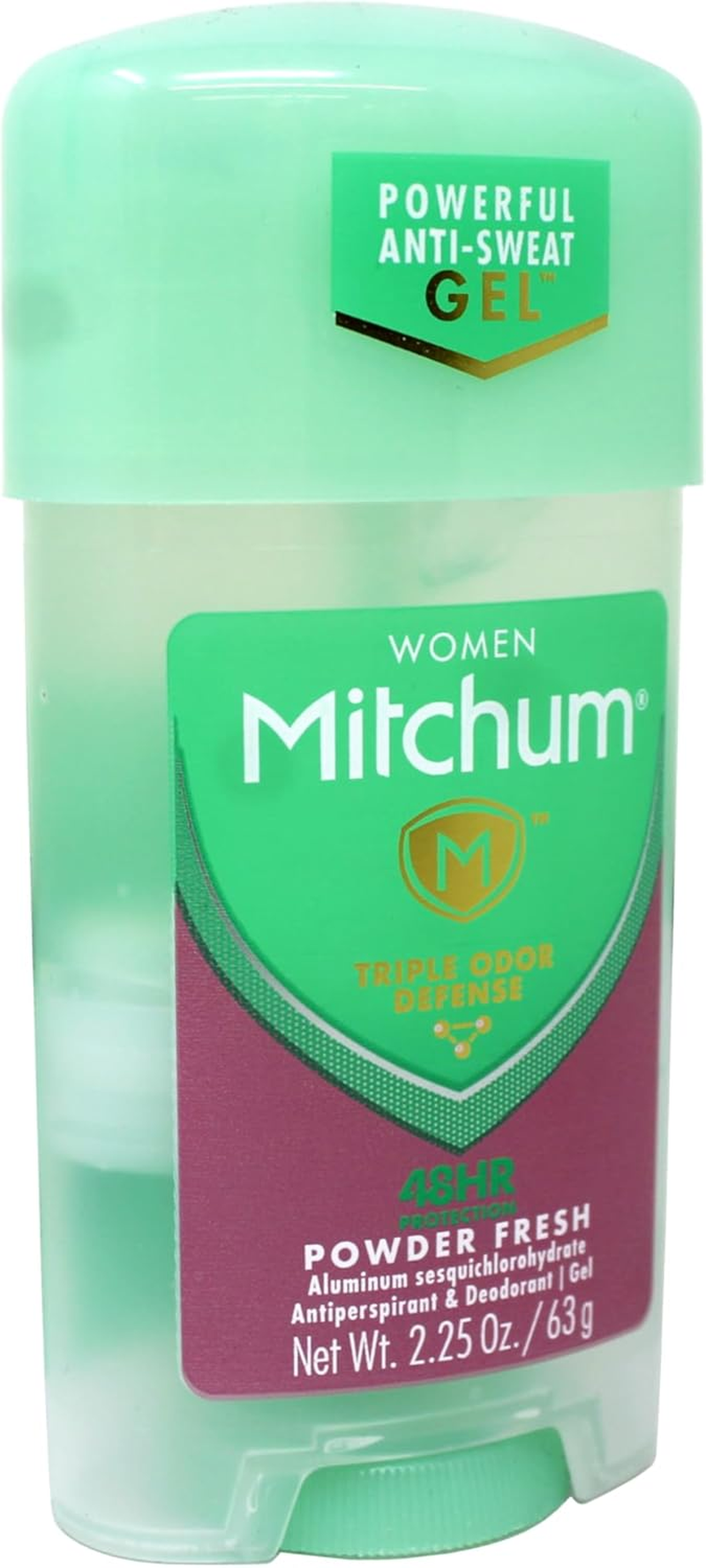 Mitchum for Women Power Gel Anti-Perspirant Deodorant Powder Fresh 2.25 Oz (Pack of 5) image number 3