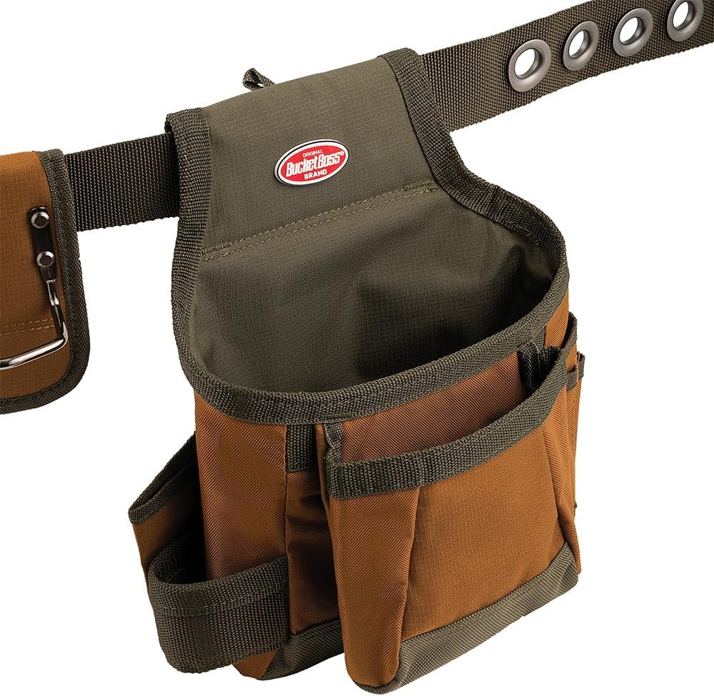 Bucket Boss - Builder&rsquo;S Tool Belt, Tool Belts - Original Series (50200), Brown image number 4