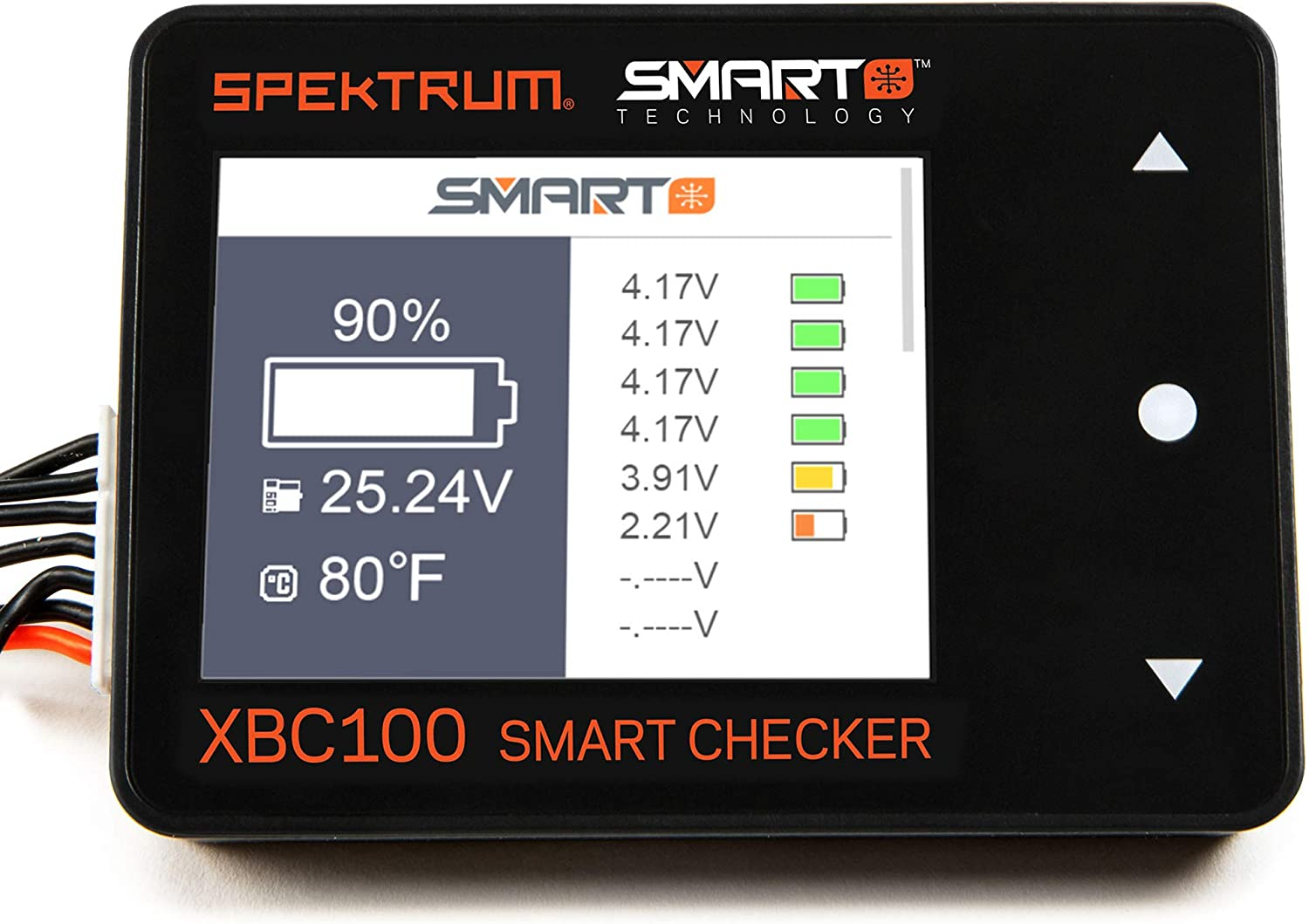 Spektrum XBC100 Smart Battery Checker & Servo Driver for RC: SPMXBC100, Black image number 2