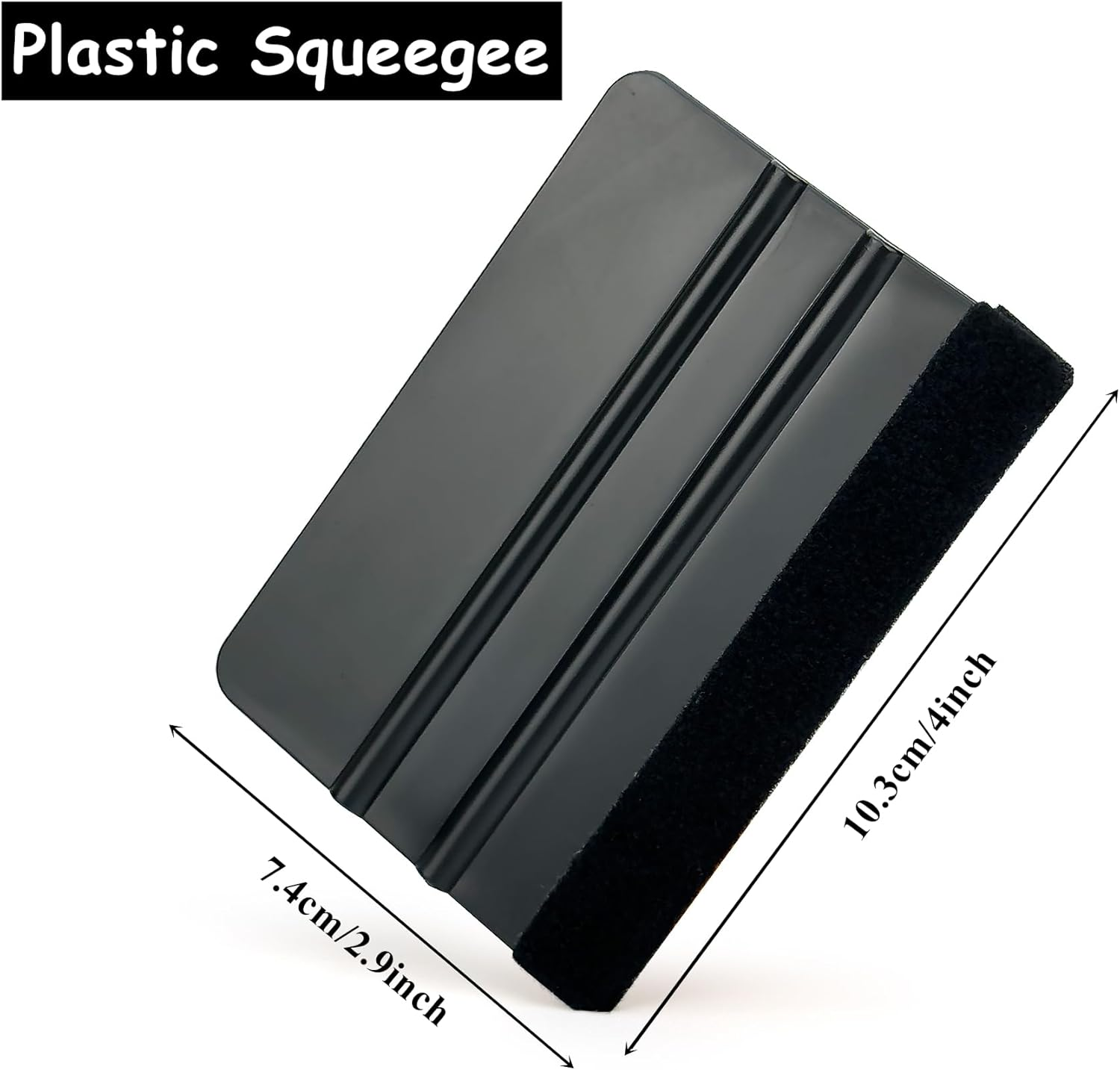 Umaki Car Tint Kit, Window Film Application Kit, Vinyl Film Tool Kit, Sticker Applicator, Wallpaper Tool with Plastic Squeegee, 9Mm Utility Knife, Safety Cutter & Micro Squeegee image number 3