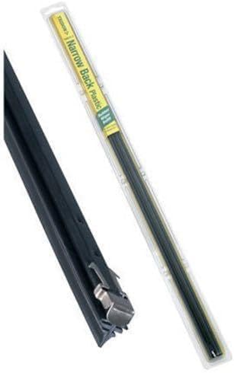 Tridon Narrow Plastic Back Wiper Refill (Pack of 2), 24 Inch Length
