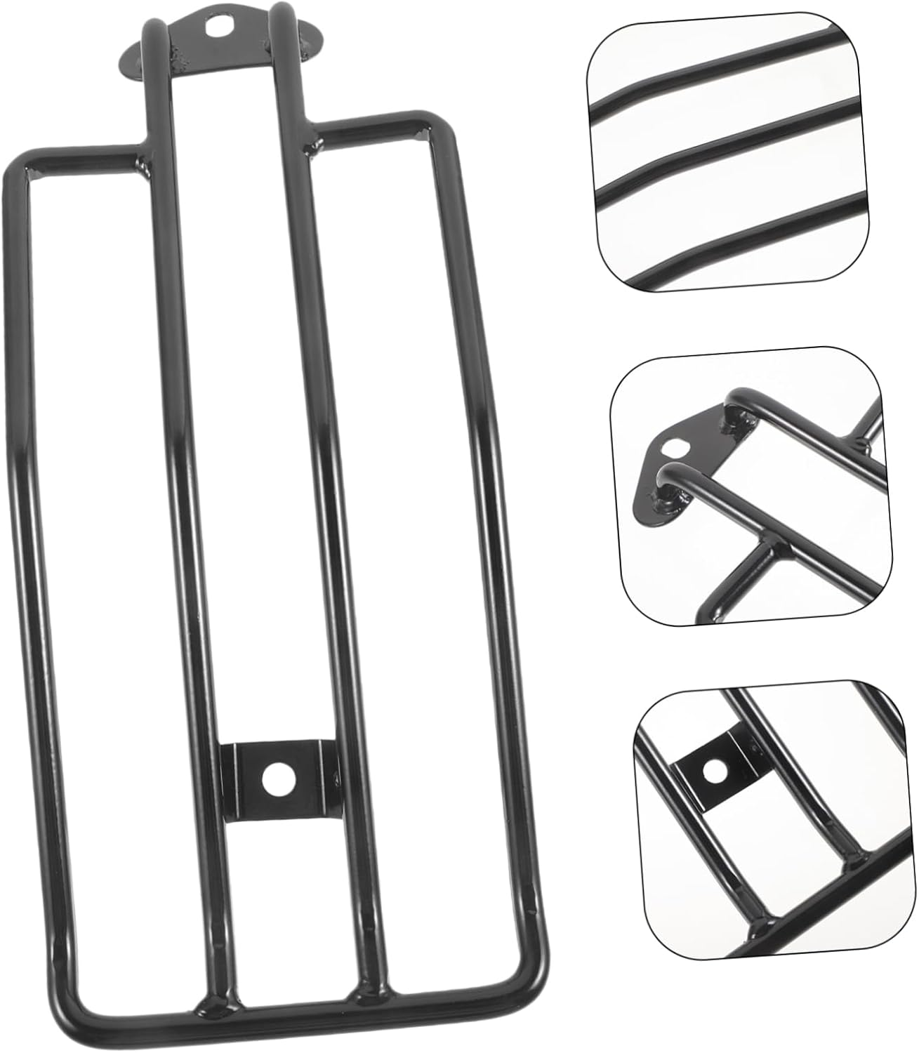 Beatifufu Luggage Rack for Motorcycles Quick Release Rear Seat Rack for Easy Installation for Carrying Camping Gear Luggage Motorcycle Accessories image number 5