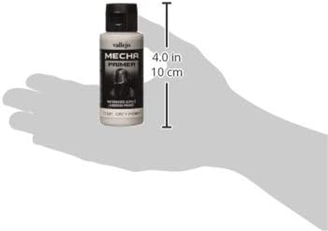 Vallejo Mecha Colour Primer, Grey, 60 Ml image number 4
