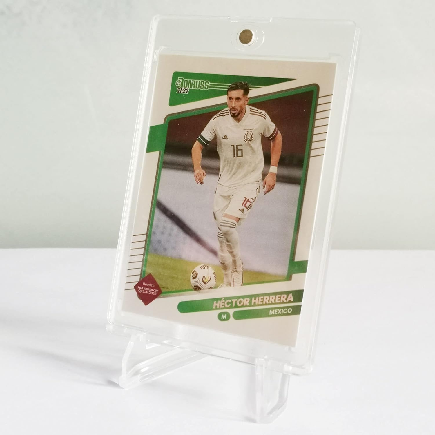 SAHENITEANA 30 Packs Acrylic Easel Stands Clear Mini Coin Display Easel Holder Displaying, Clear Multifunctional Display Holder, for Display Coin Display Easel image number 1