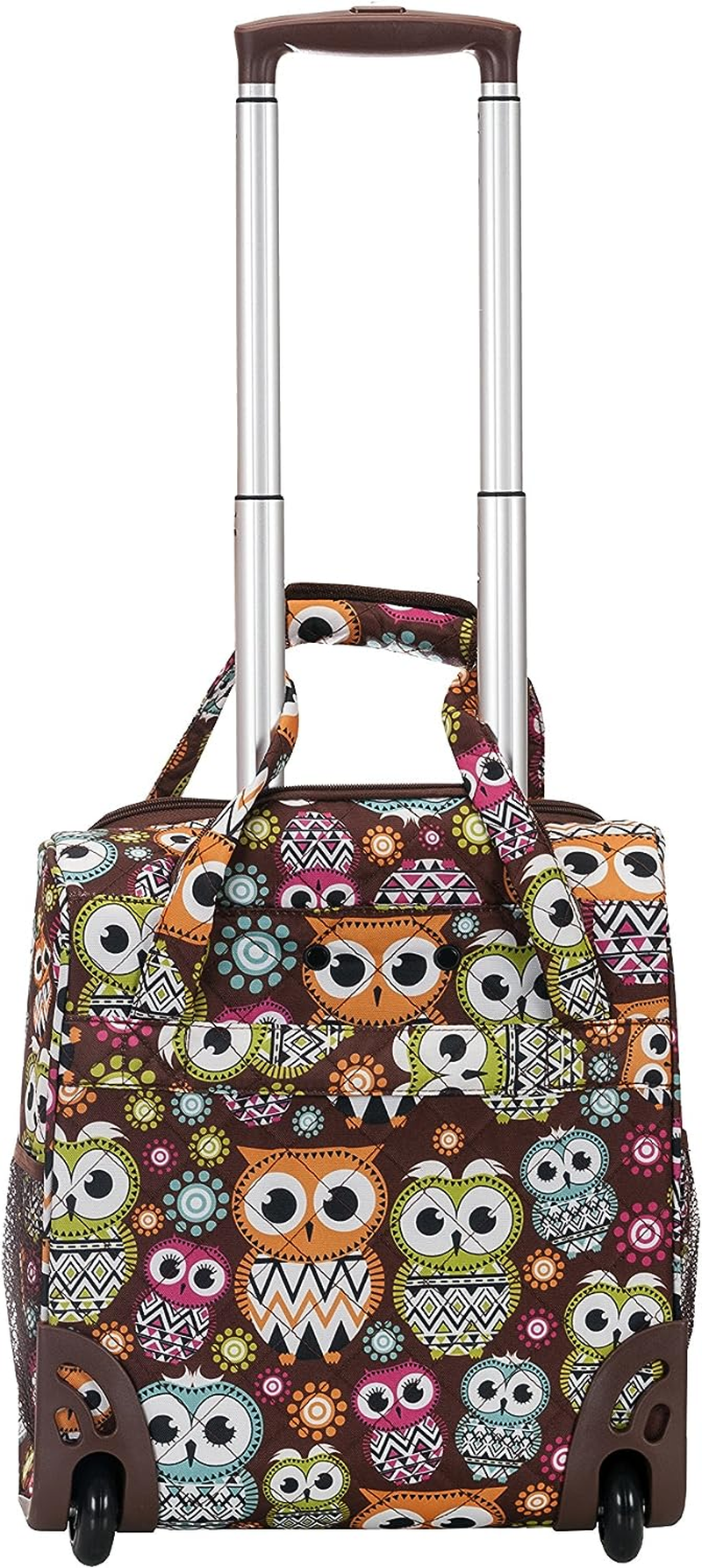 Rockland Melrose Upright Wheeled Underseater Carry-On Luggage image number 4