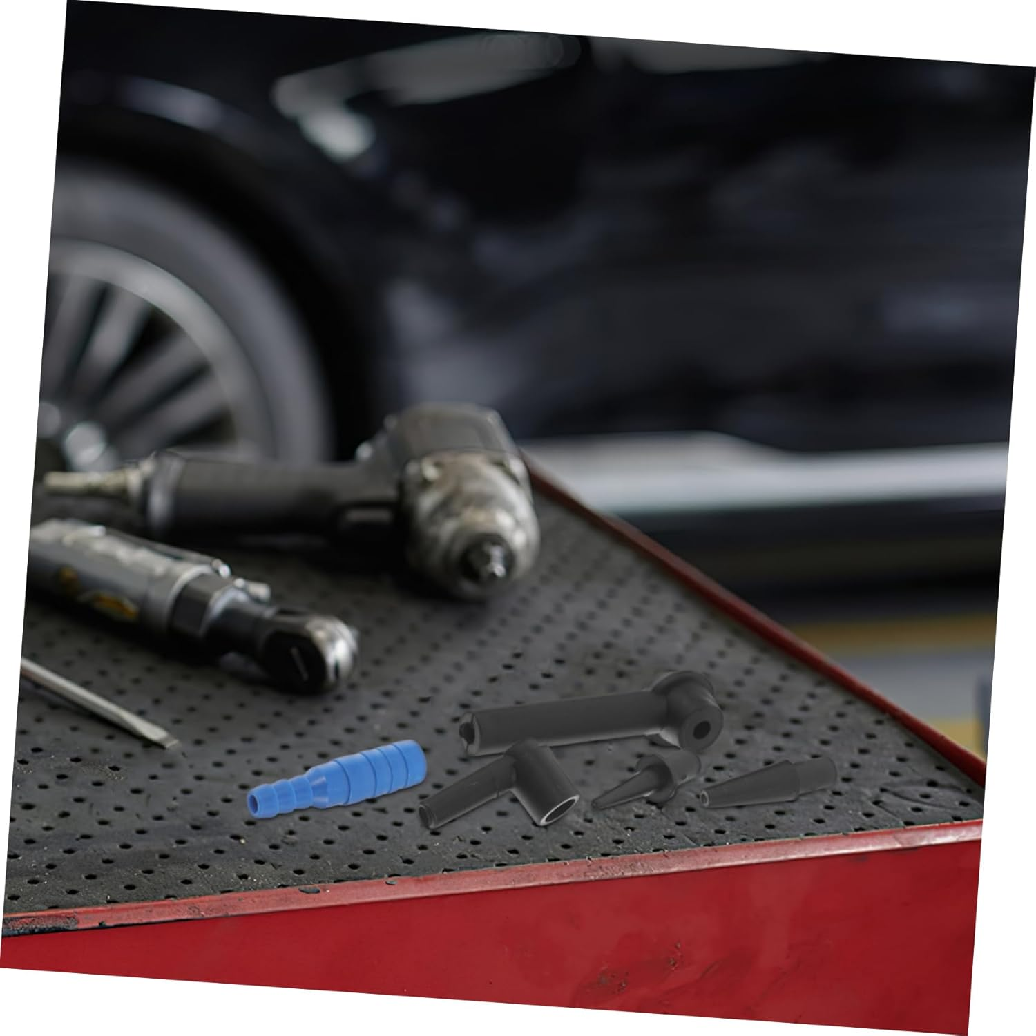 NOLITOY 16Pcs Brake Bleeding Kit Car Adapter Brake Fluid Replacement Tool for Motorcycle Set image number 6